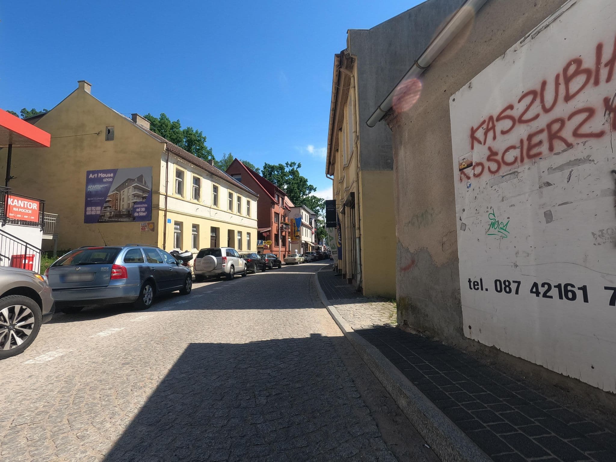 Street view near Apartament Amber, Mikołajki — © masterofnoroad (CC BY-SA · Mapillary)
