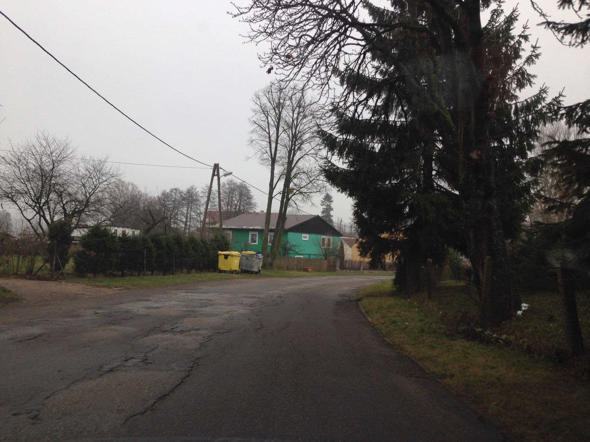 Street view near Pałac Nakomiady, Gierłoż — © fundacja_geolife (CC BY-SA · Mapillary)