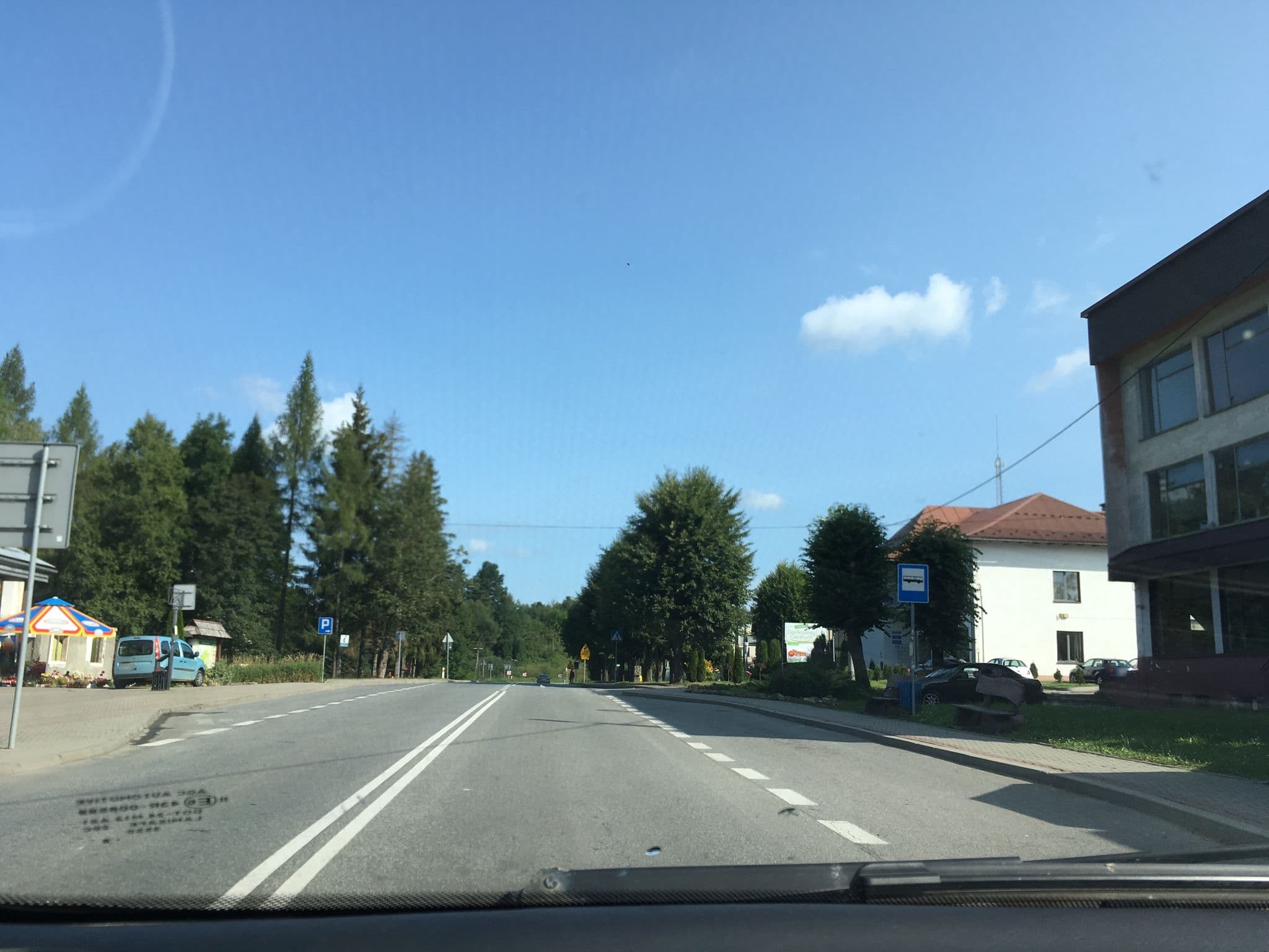 Street view near Jacówka Beata Bakalarz, Ustrzyki Dolne — © szurek (CC BY-SA · Mapillary)