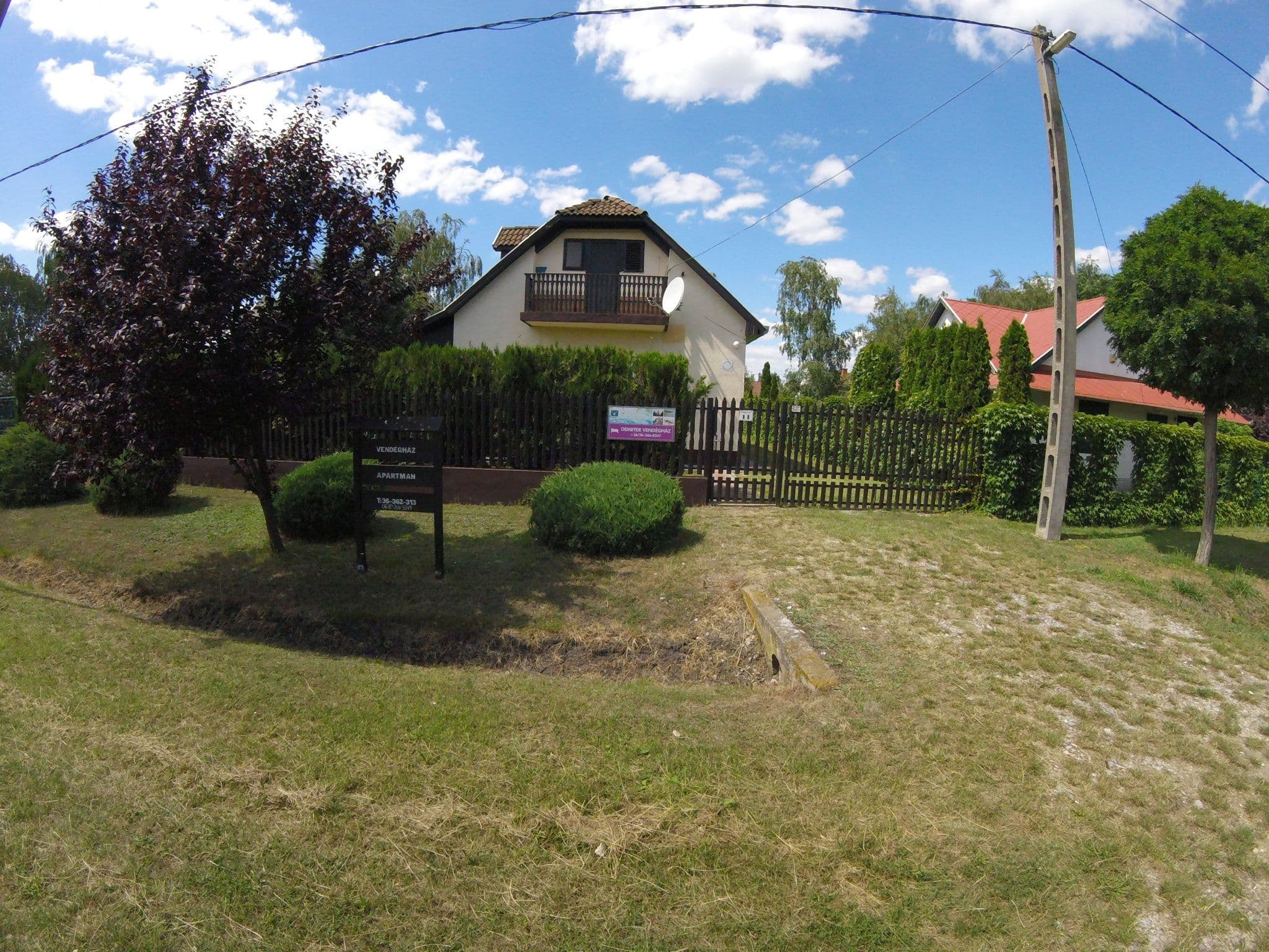 Street view near Demeter vendégház, Tiszanána — © utvonalfelmeresek (CC BY-SA · Mapillary)