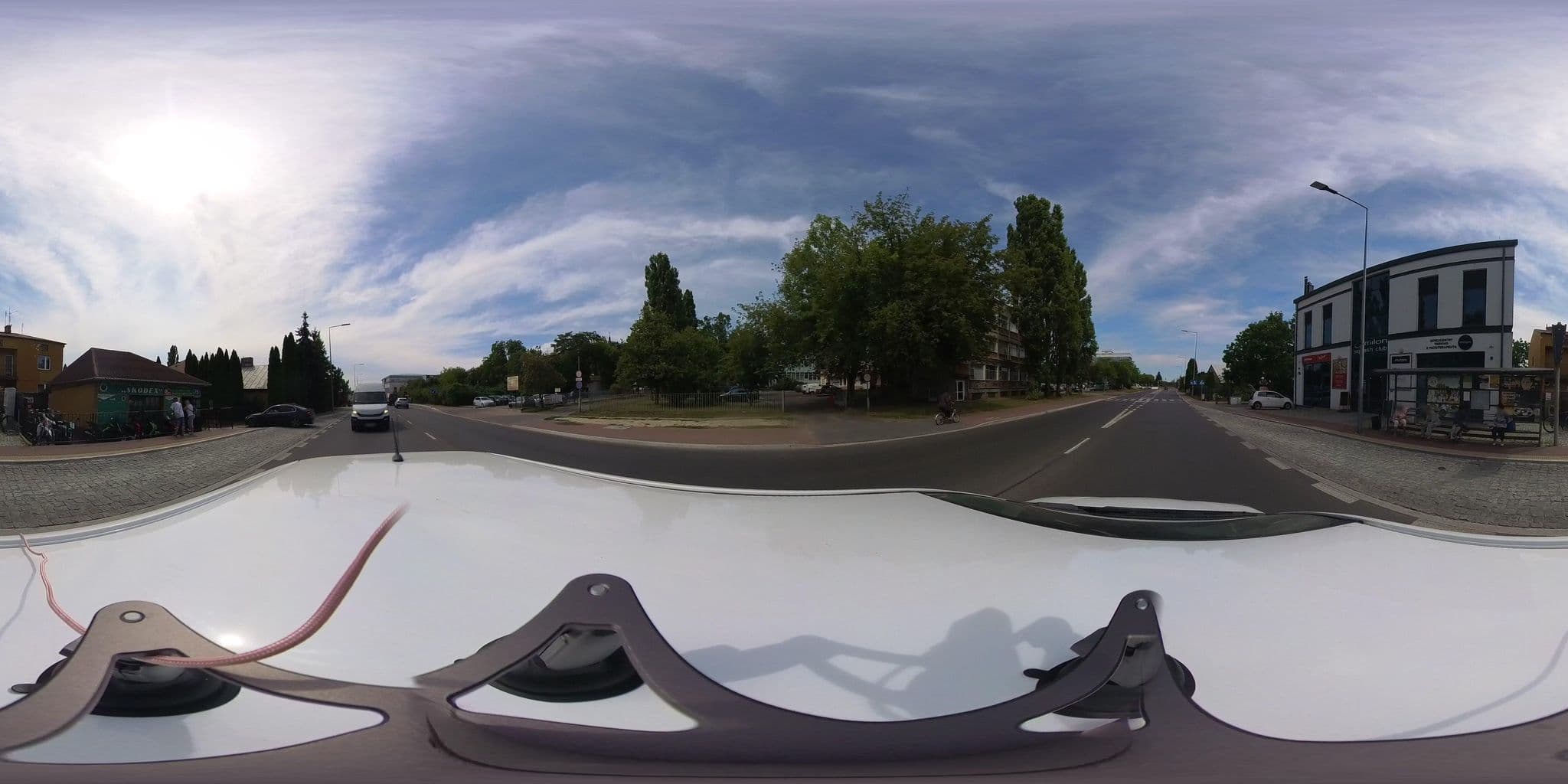 Street view near Usługi Gastronomiczne.handel,usługi Transportowe, Restauracja "ANNA" Halina Celińska, Biała Podlaska — © farmer798 (CC BY-SA · Mapillary)