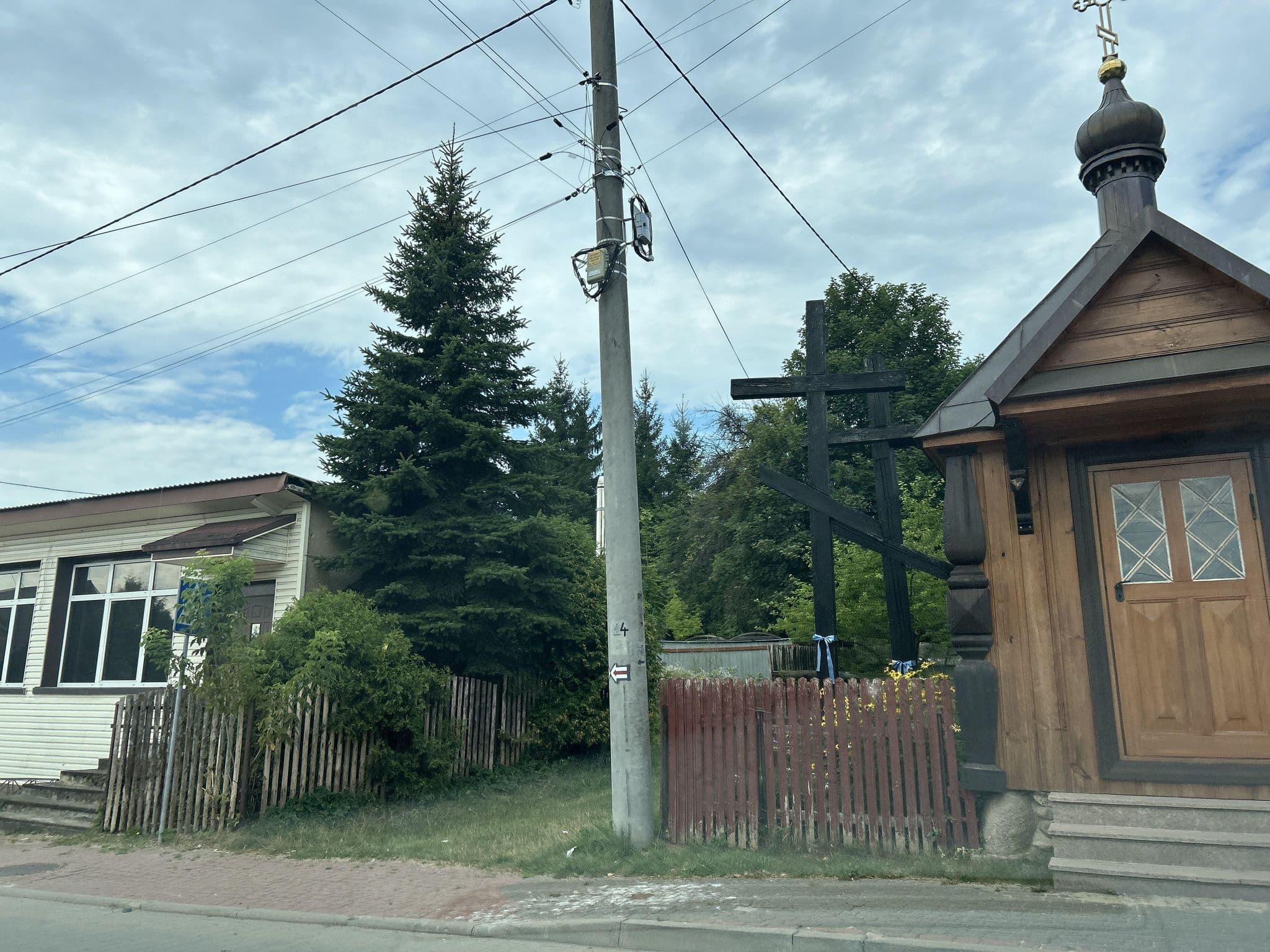 Street view near W starym sadzie, Białowieża — © strudel (CC BY-SA · Mapillary)