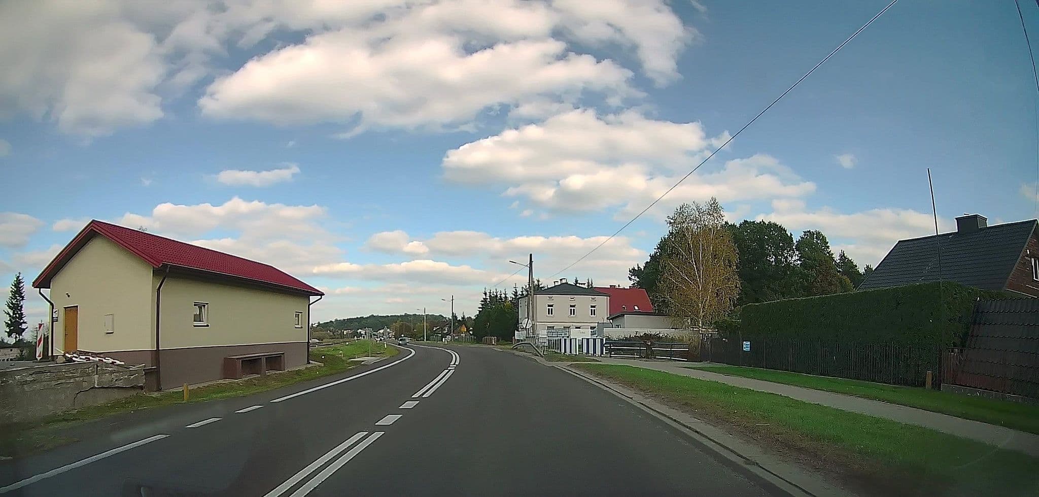 Street view near "Nagietek" Elżbieta Gil Gospodarstwo Agroturystyczne, Izbica — © 9f893cde (CC BY-SA · Mapillary)