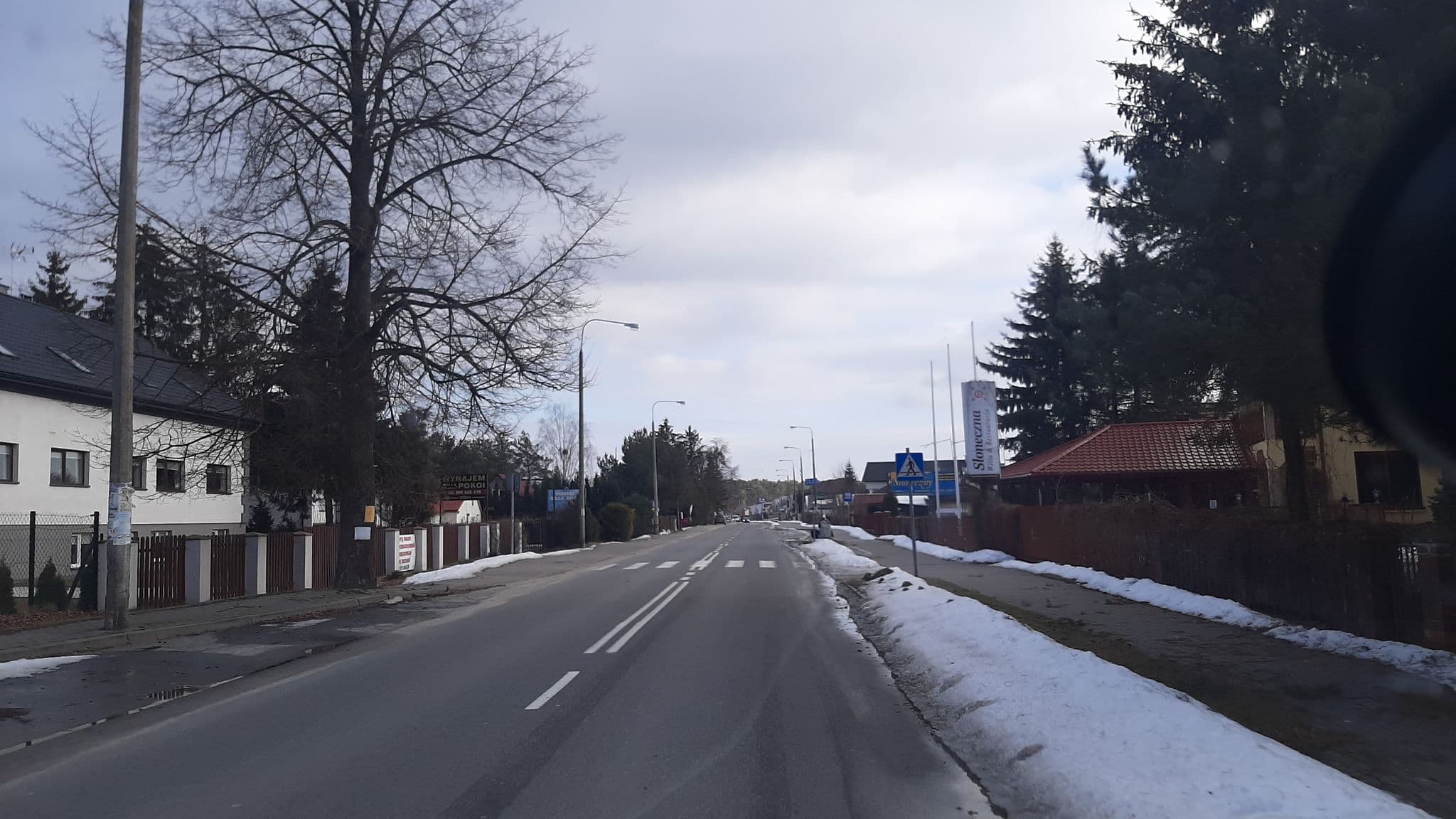 Street view near Willa Sloneczna, Włodawa — © GiulianoMarcocelli (CC BY-SA · Mapillary)