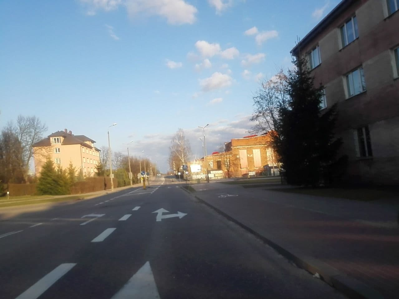 Street view near Internat Policealnej Szkoły Medycznej, Suwałki — © hanbei (CC BY-SA · Mapillary)