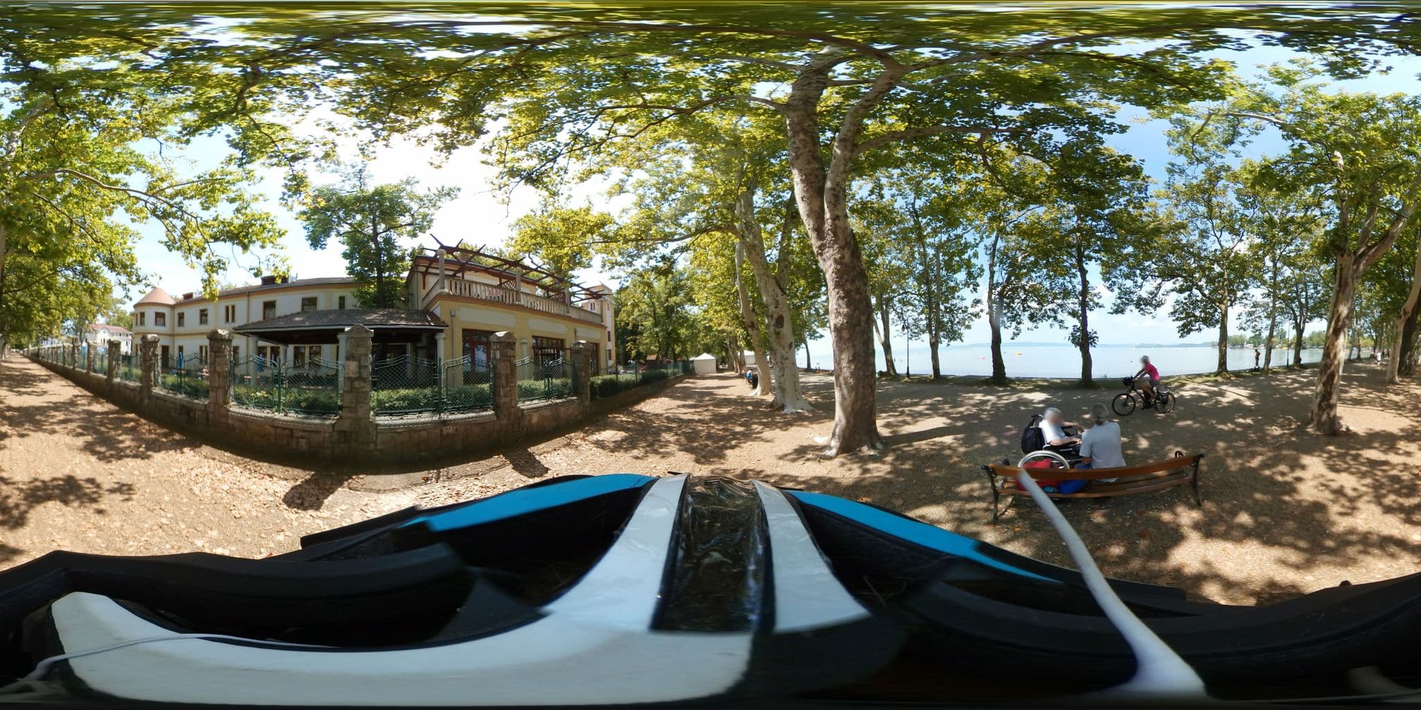 Street view near Anna-Mária Villa Hotel, Balatonföldvár — © tamas (CC BY-SA · Mapillary)