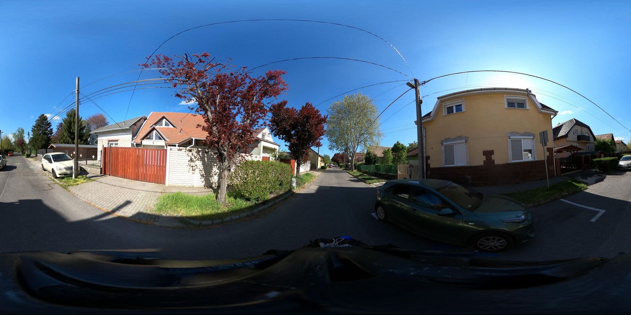 Street view near Panna Panzió, Kossuthfalva — © grozsa11 (CC BY-SA · Mapillary)