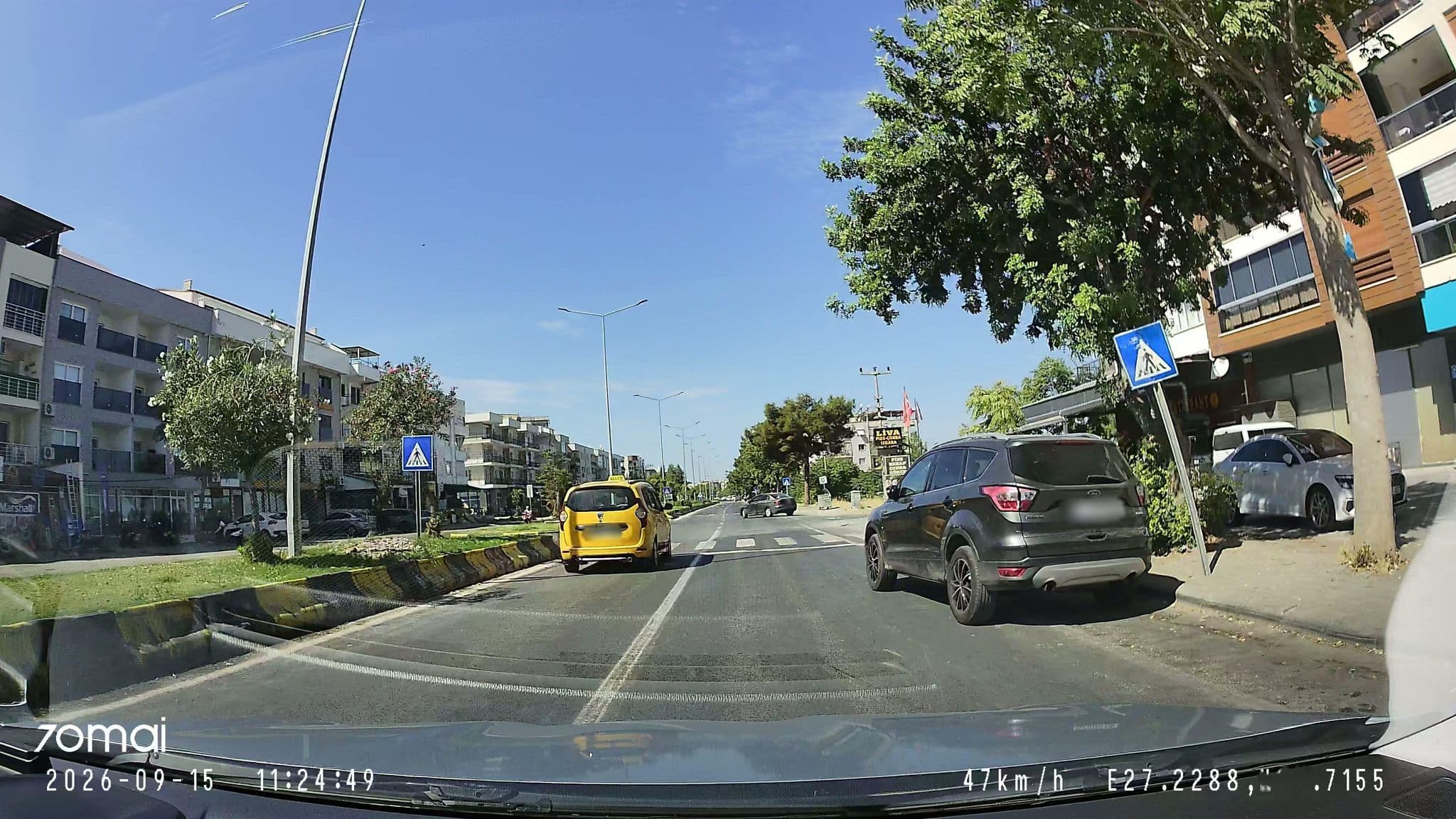 Street view near Doridaş Otel, Güzelçamlı — © doriel (CC BY-SA · Mapillary)