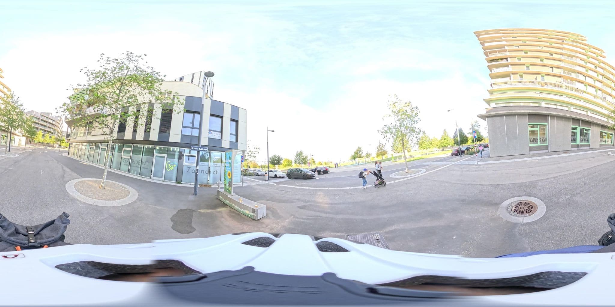 Street view near FeelGood Apartments - GreenLiving, Aspern — © consens_verkehrsplanung (CC BY-SA · Mapillary)