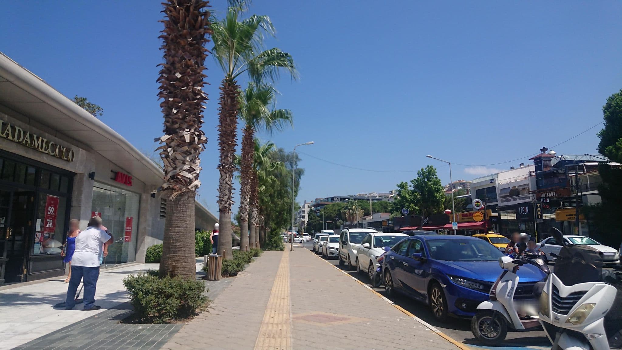 Street view near Risus Garden Hotel, Kuşadası — © kubikanber (CC BY-SA · Mapillary)