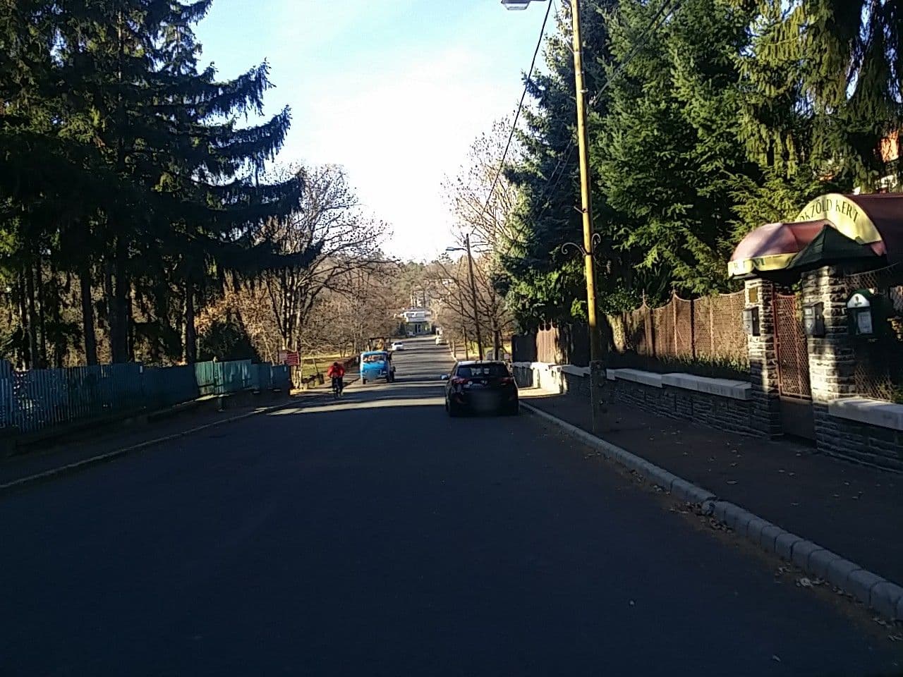 Street view near Hotel Mátra Vitál, Gyöngyössolymos — © utvonalfelmeresek (CC BY-SA · Mapillary)