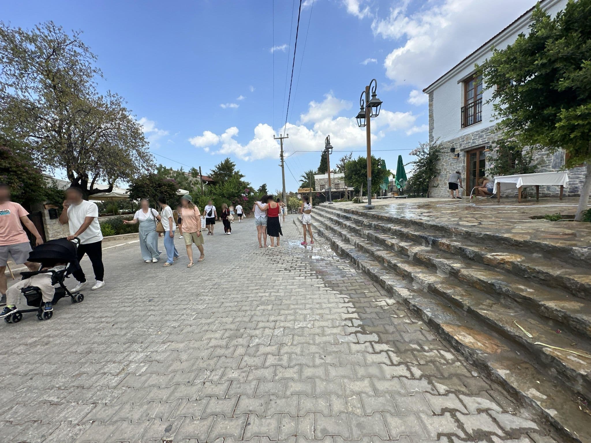Street view near Dilek Hanım Konağı, Datça — © asturksever (CC BY-SA · Mapillary)