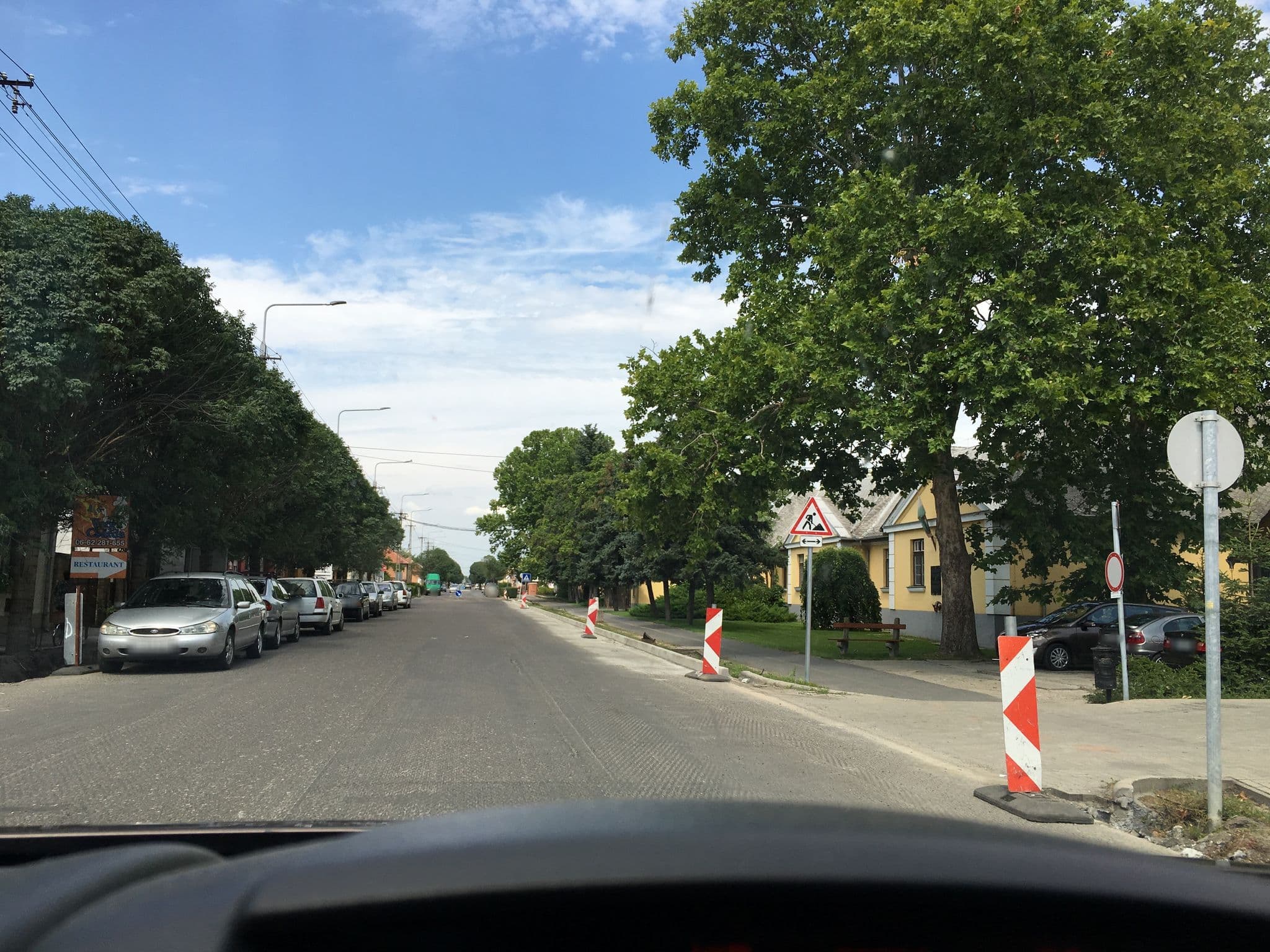 Street view near Thermal Panzió, Mórahalom — © bucsanszki (CC BY-SA · Mapillary)
