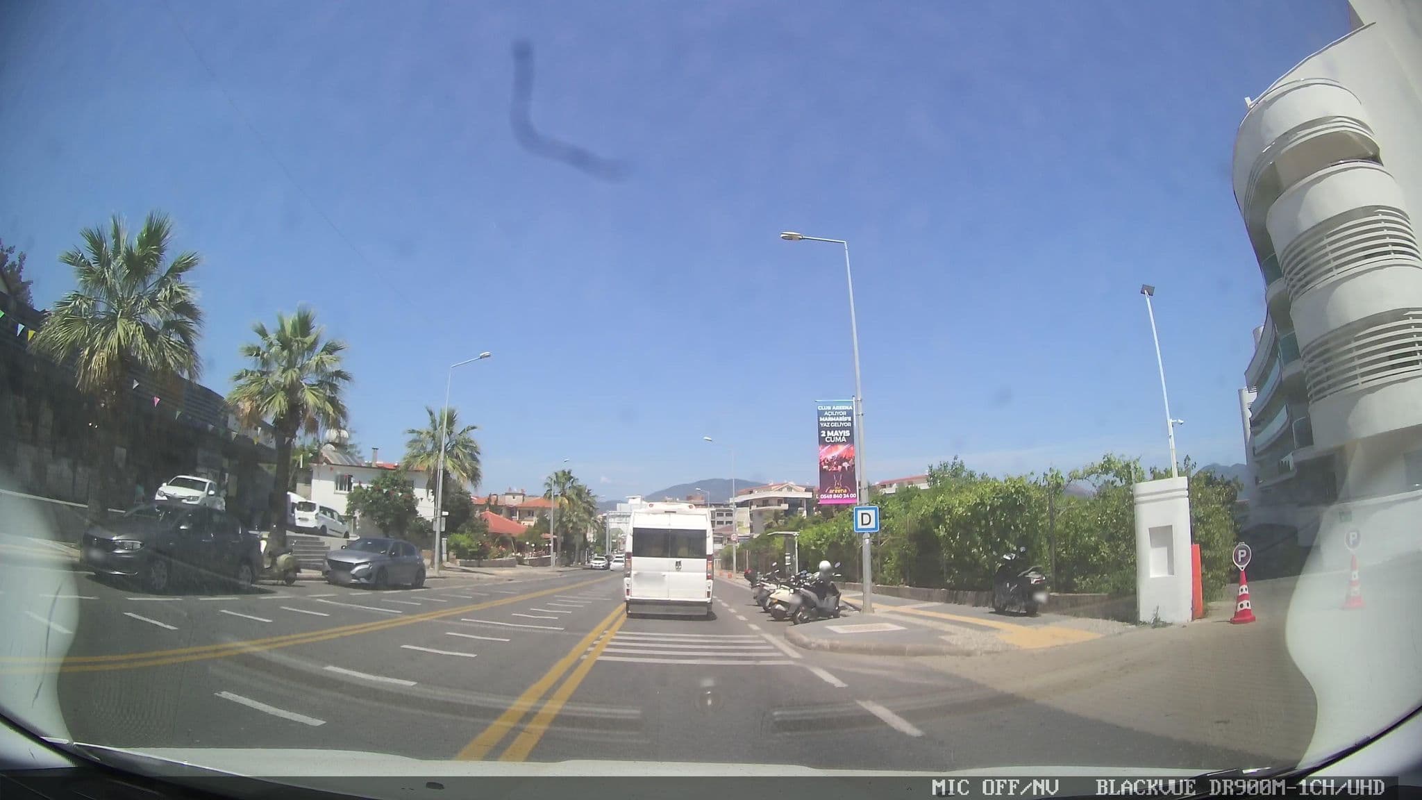 Street view near Kosa Hotel Eddie's Bar, İçmeler — © asturksever (CC BY-SA · Mapillary)