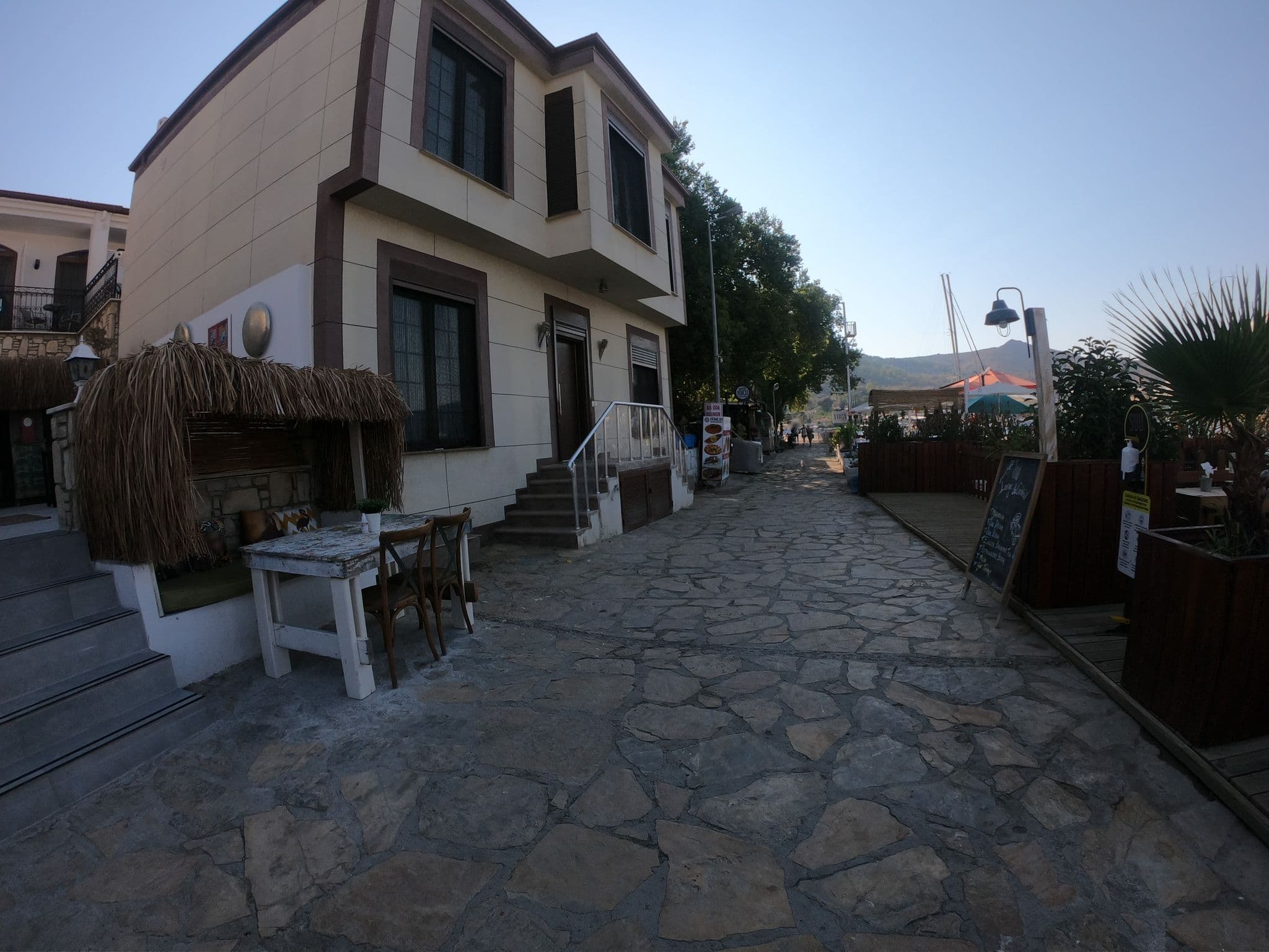 Street view near Gönenç Exclusive Hotel VIP Restaurant, Selimiye, Selimiye — © asturksever (CC BY-SA · Mapillary)