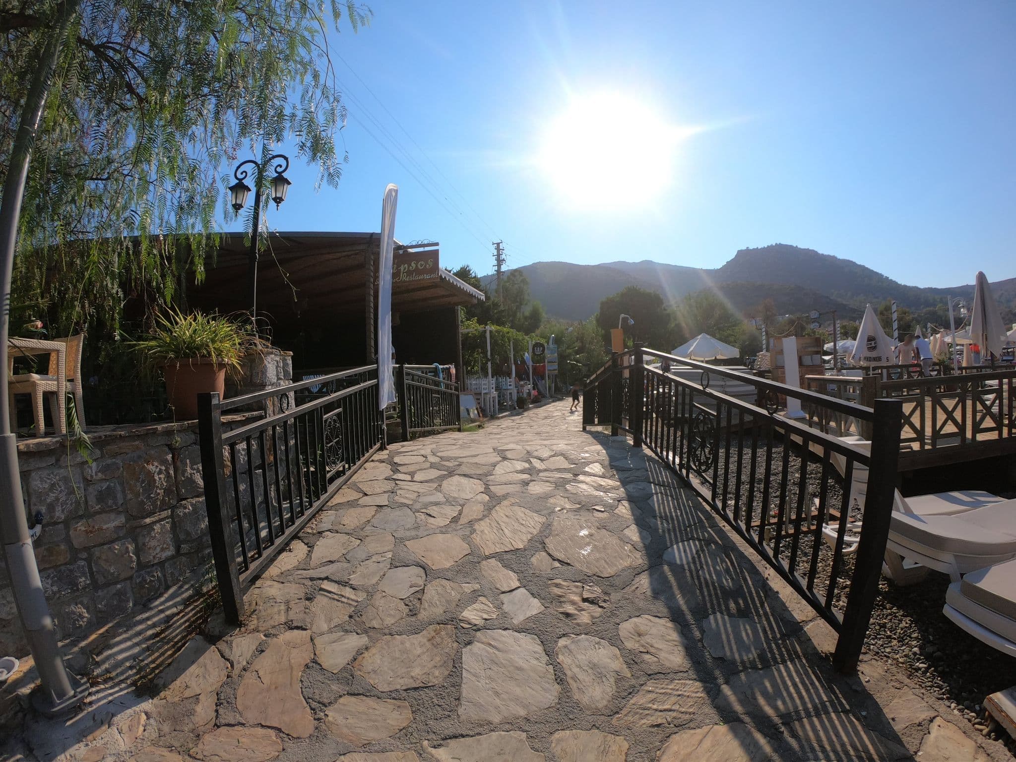 Street view near Beyaz İskele Restaurant, Selimiye — © asturksever (CC BY-SA · Mapillary)