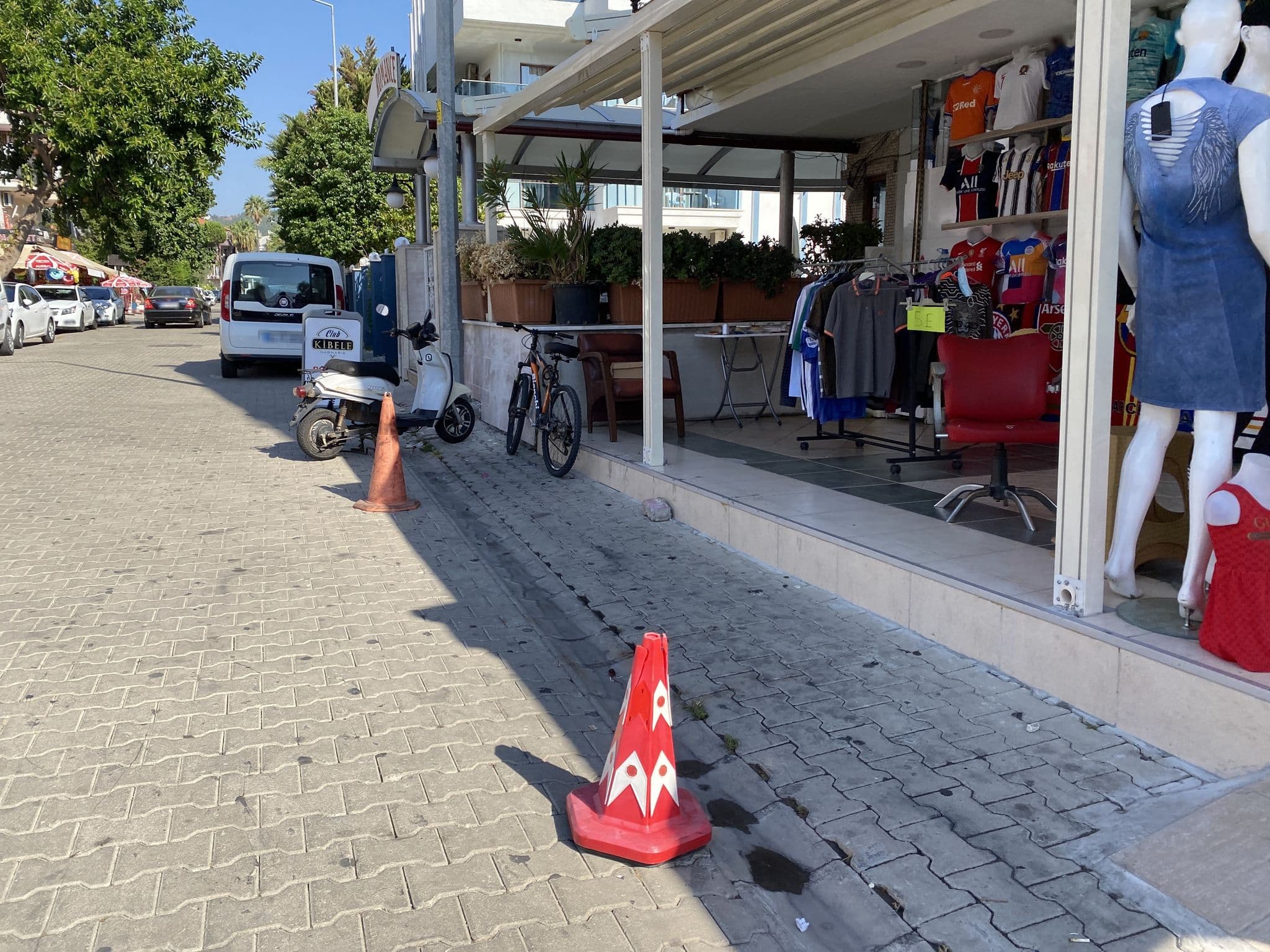 Street view near Club Kıbele Apartments, Marmaris — © asturksever (CC BY-SA · Mapillary)