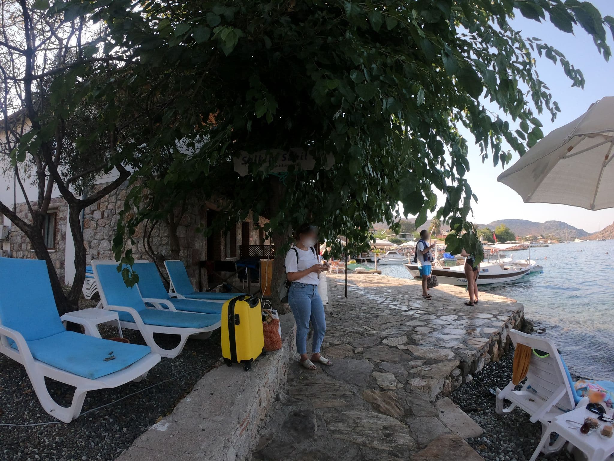Street view near Salkım Sahil Evi, Selimiye — © asturksever (CC BY-SA · Mapillary)
