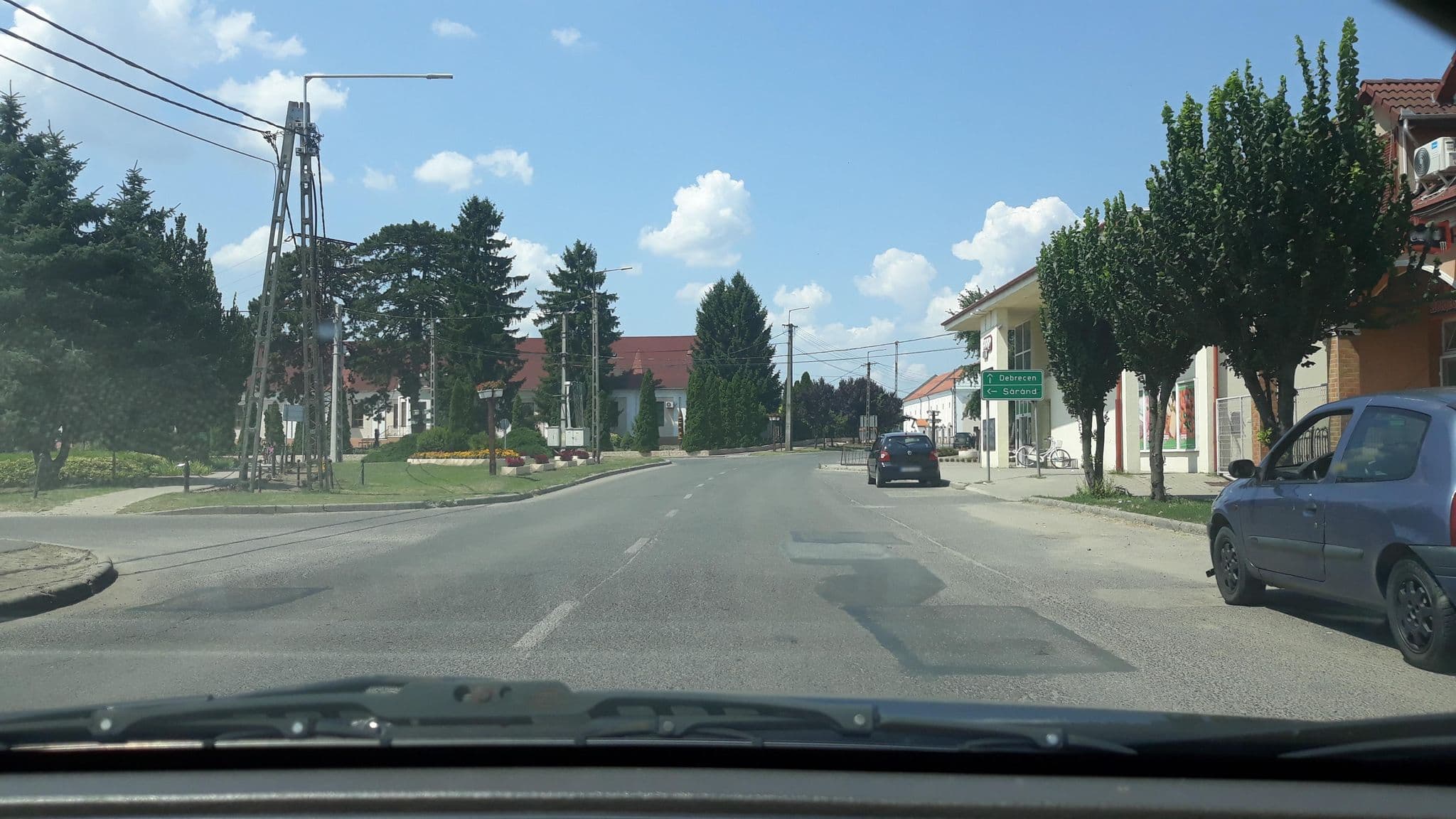 Street view near Hajnalcsillag Panzió, Hosszúpályi — © murmidon (CC BY-SA · Mapillary)
