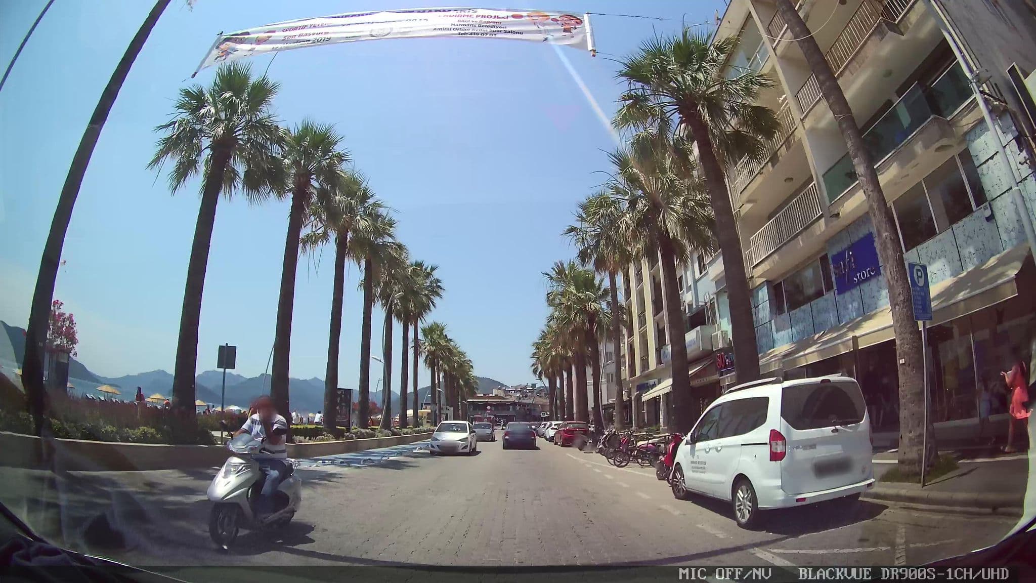 Street view near Sun Maris Central Hotel, Marmaris — © asturksever (CC BY-SA · Mapillary)