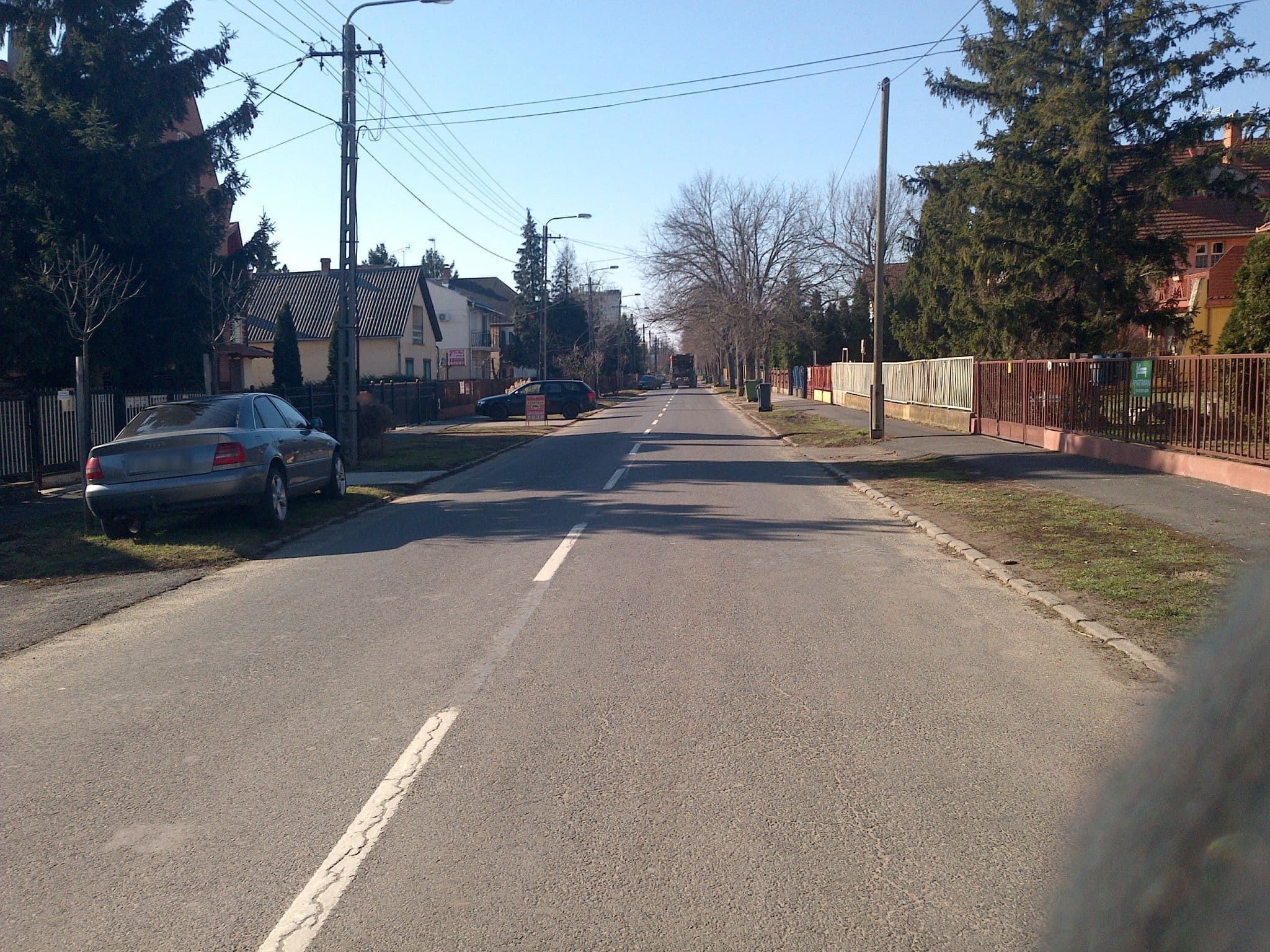 Street view near Aida Apartman, Hajdúszoboszló — © esandorhu (CC BY-SA · Mapillary)