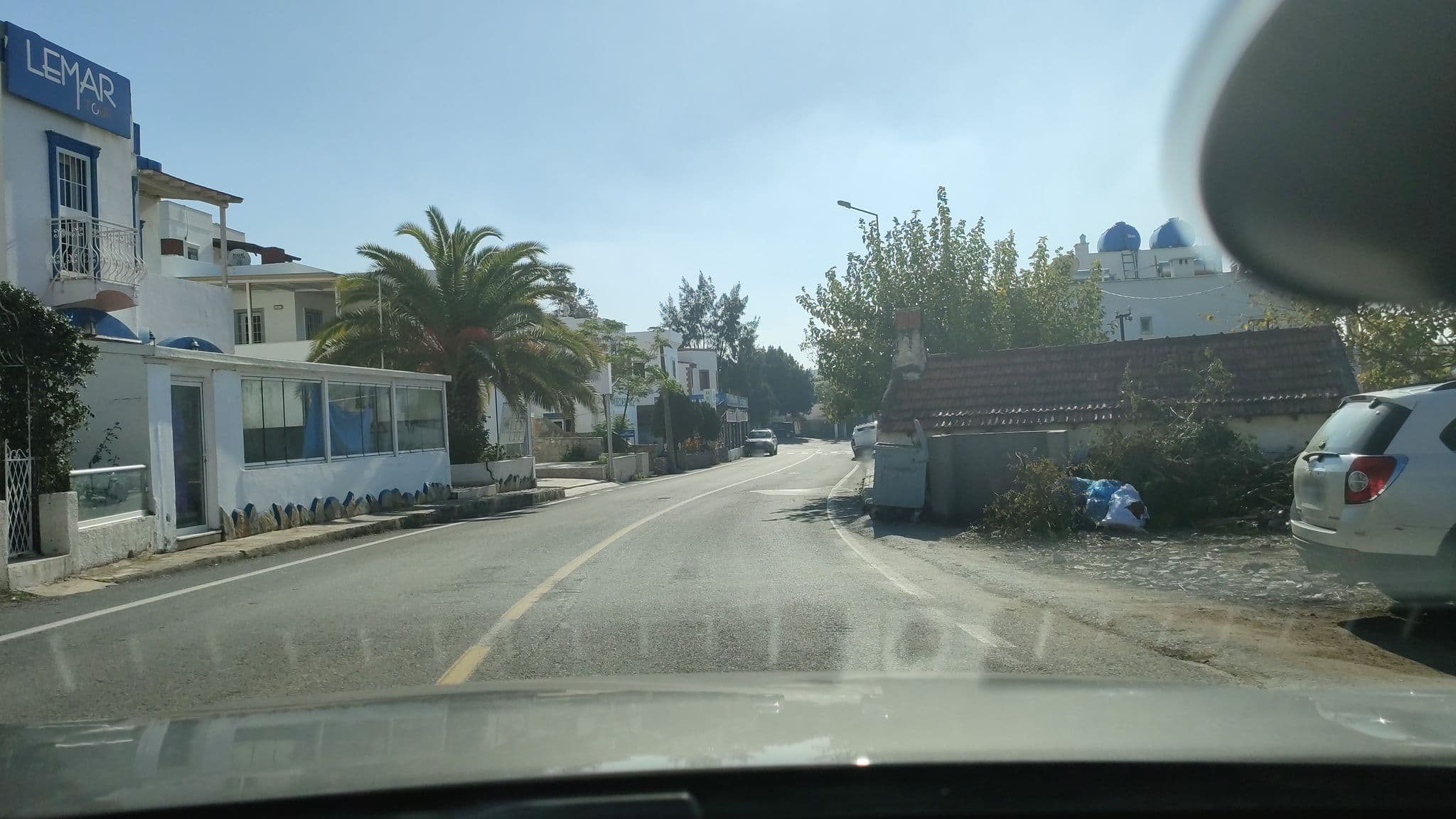 Street view near The Beach Club Bar Hilton Türkbükü, Konacık — © hind (CC BY-SA · Mapillary)