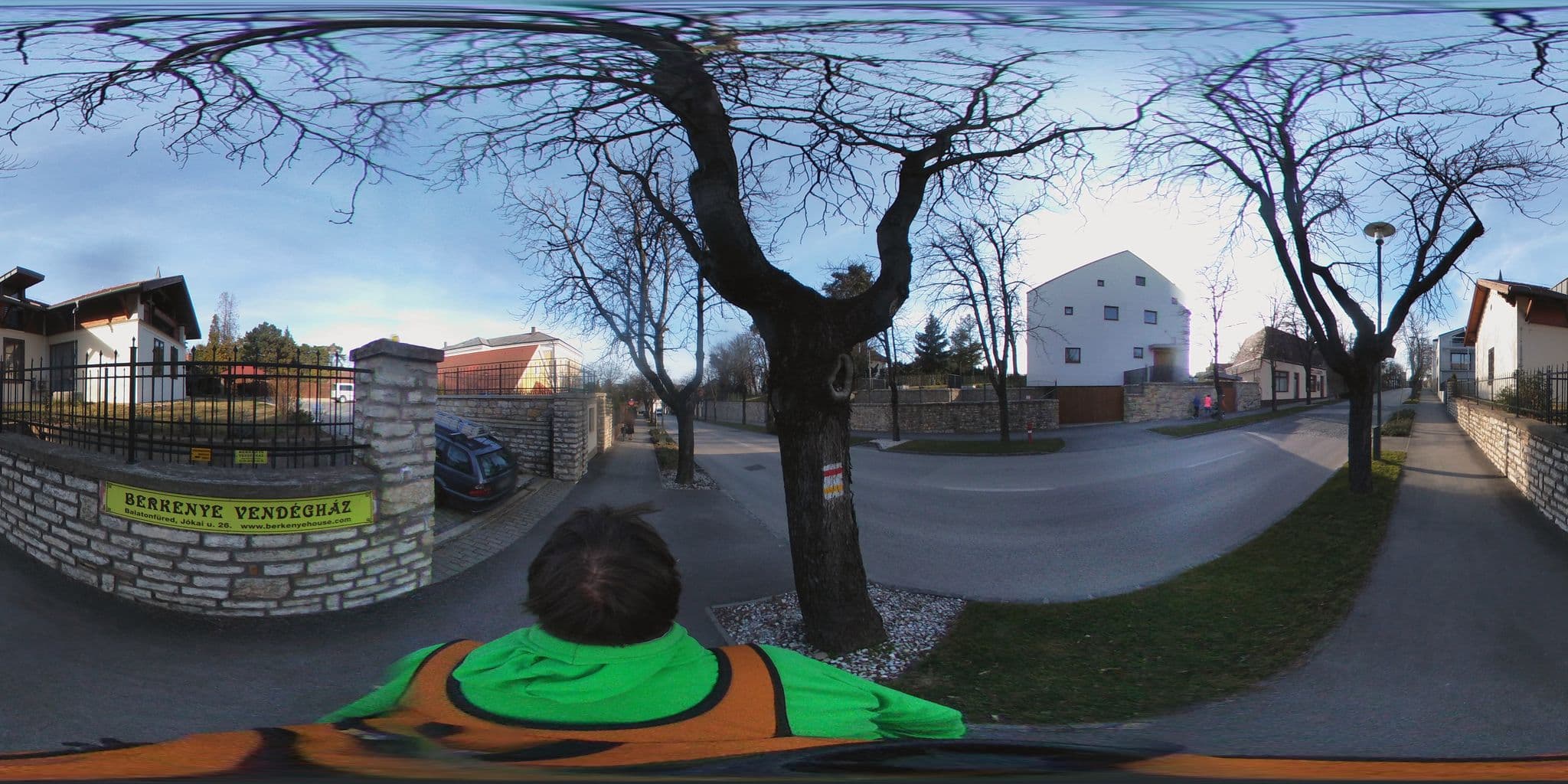 Street view near Berkenye Vendégház, Balatonfüred — © kami911 (CC BY-SA · Mapillary)