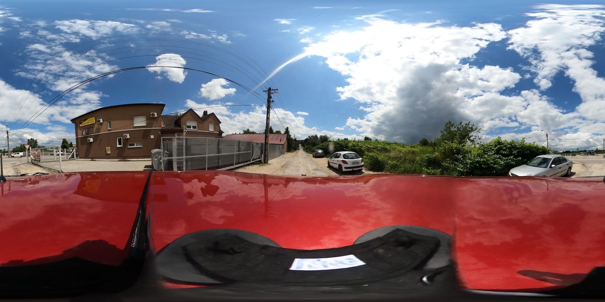 Street view near Gréta pihenőház, Szárliget — © nicevalley (CC BY-SA · Mapillary)