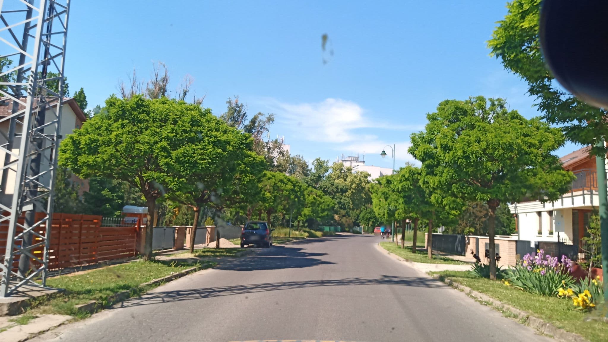 Street view near Hídfő Apartman, Gyula — © pppetra (CC BY-SA · Mapillary)