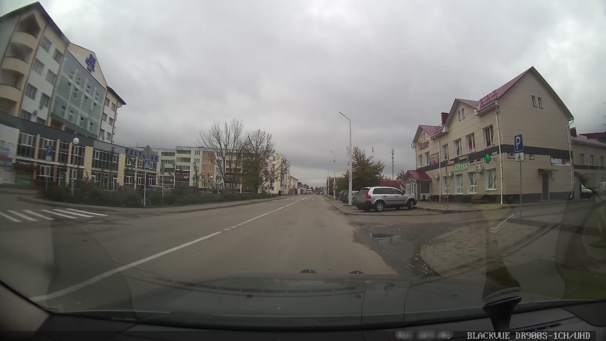 Street view near Sun Hotel, Astraviec — © grobin (CC BY-SA · Mapillary)