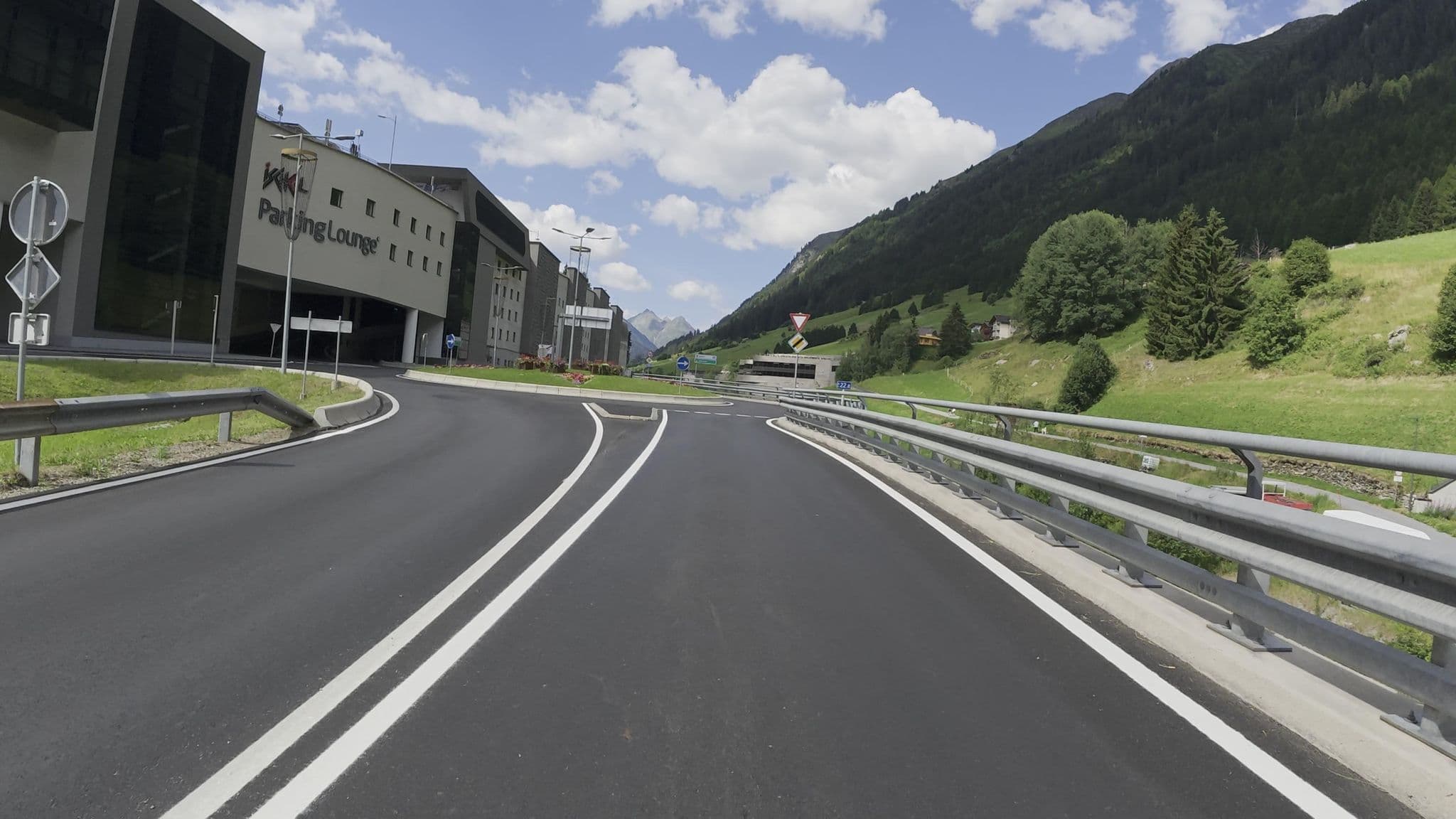 Street view near Hotel Belvedere, Ischgl