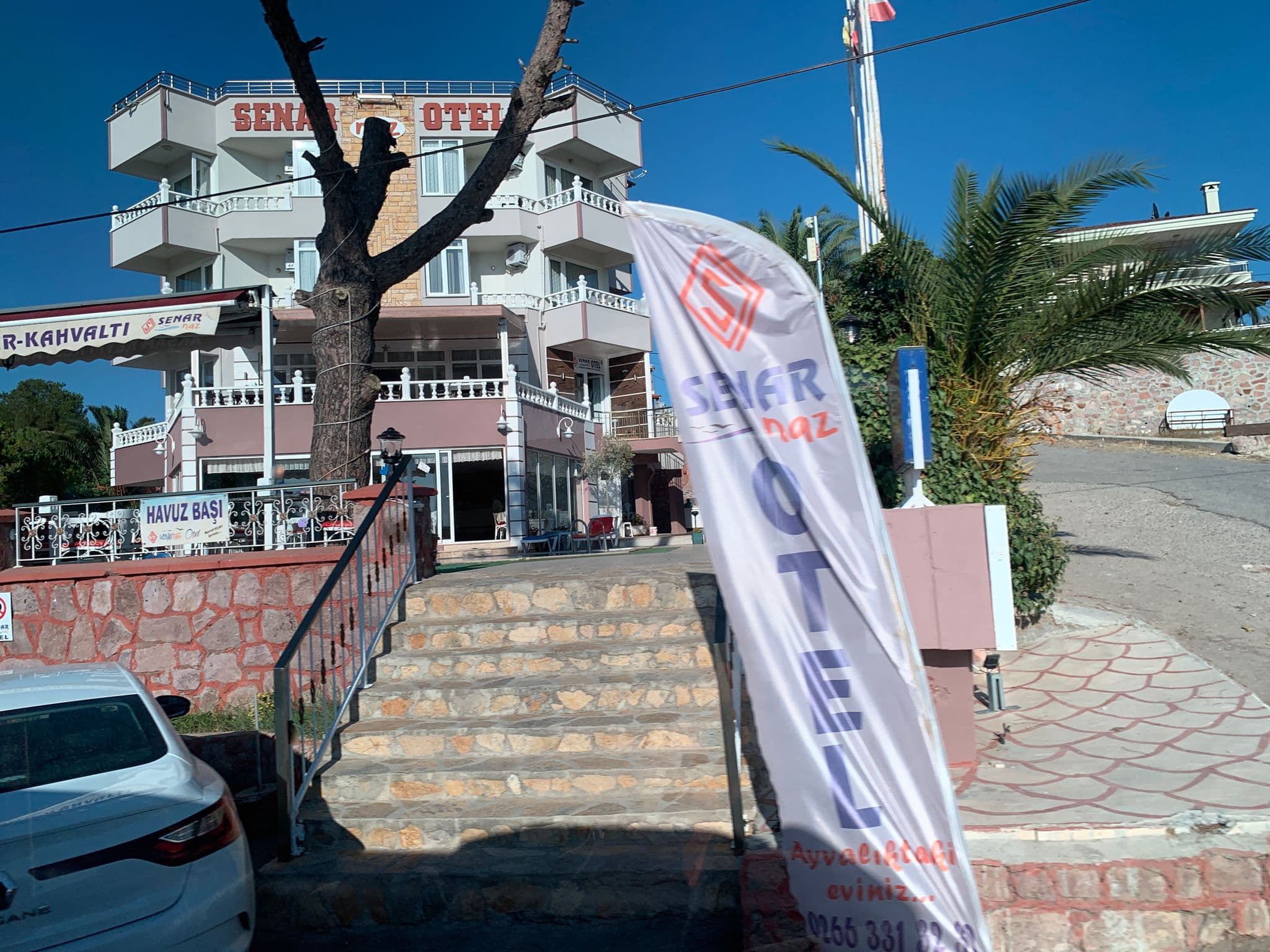 Street view near Ekbir Hotel, Ayvalık — © ramses (CC BY-SA · Mapillary)