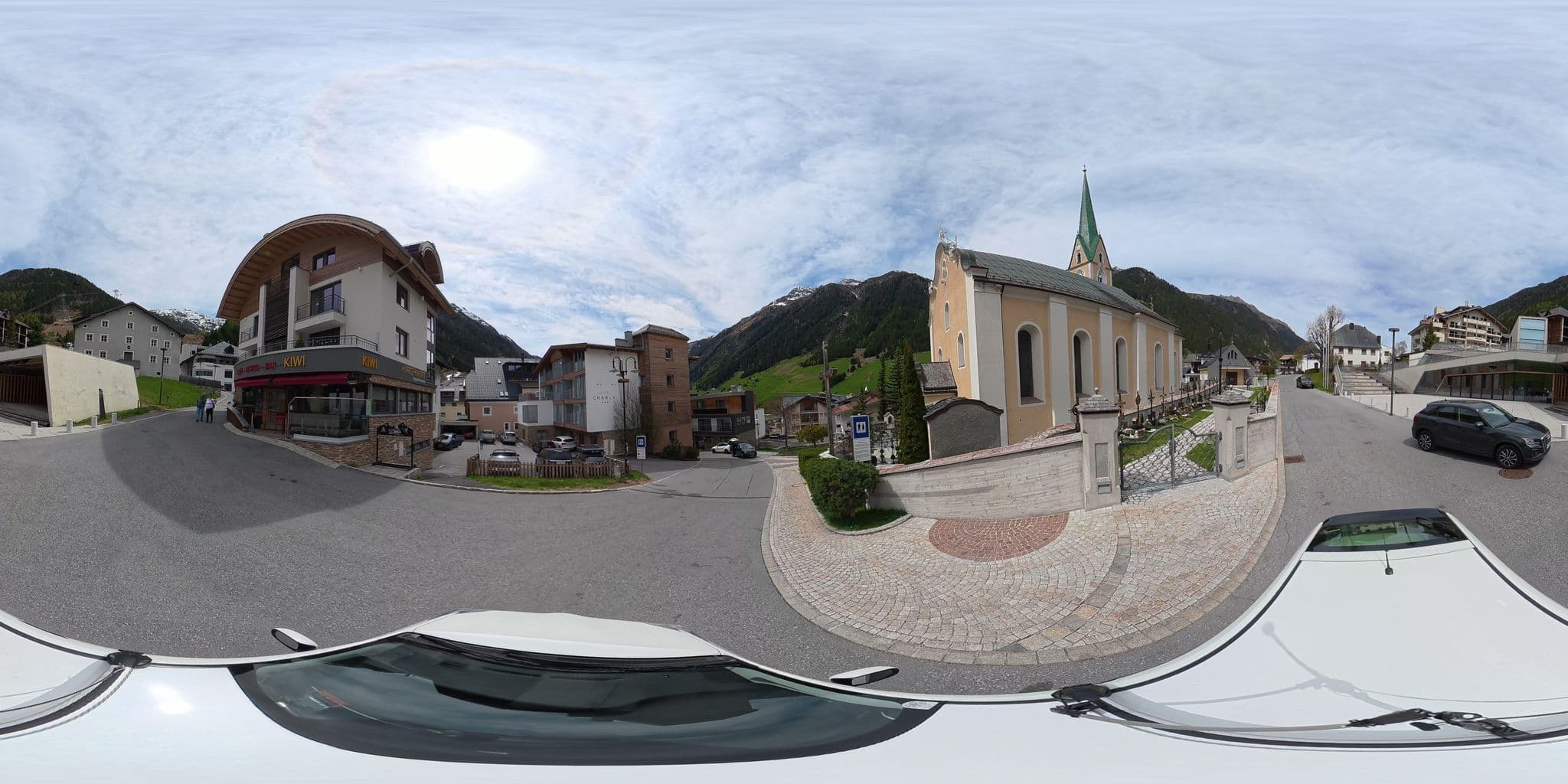 Street view near Kirchwirt Appartments, Ischgl — © osmplus_org (CC BY-SA · Mapillary)