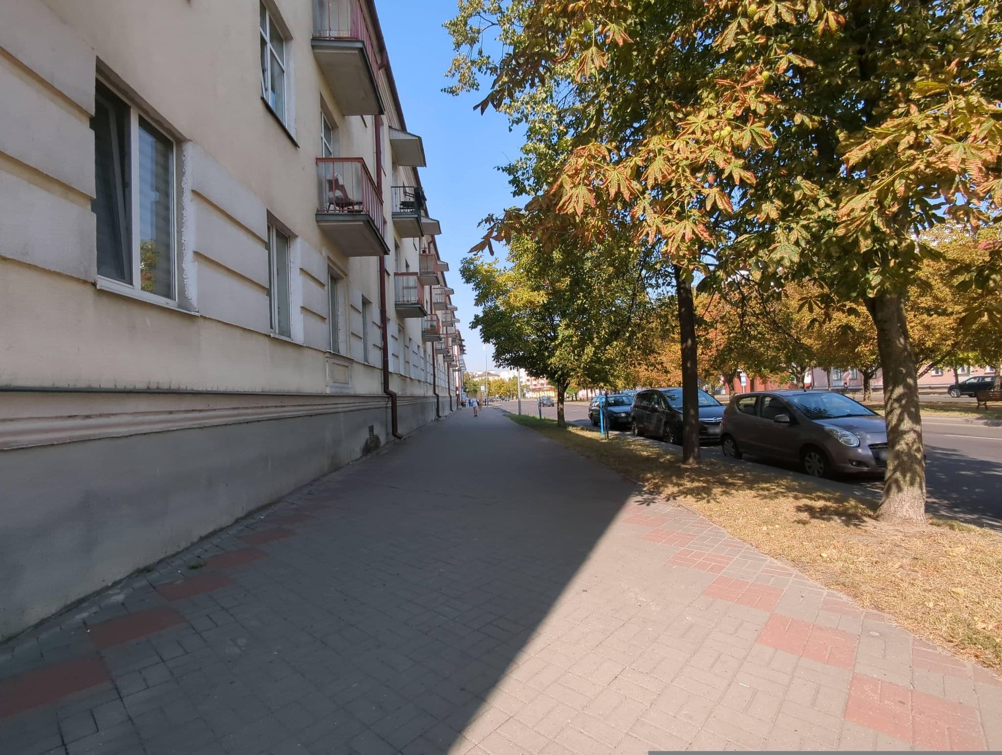 Street view near Apartments Buelvar 69, Brest — © CryvichBY (CC BY-SA · Mapillary)