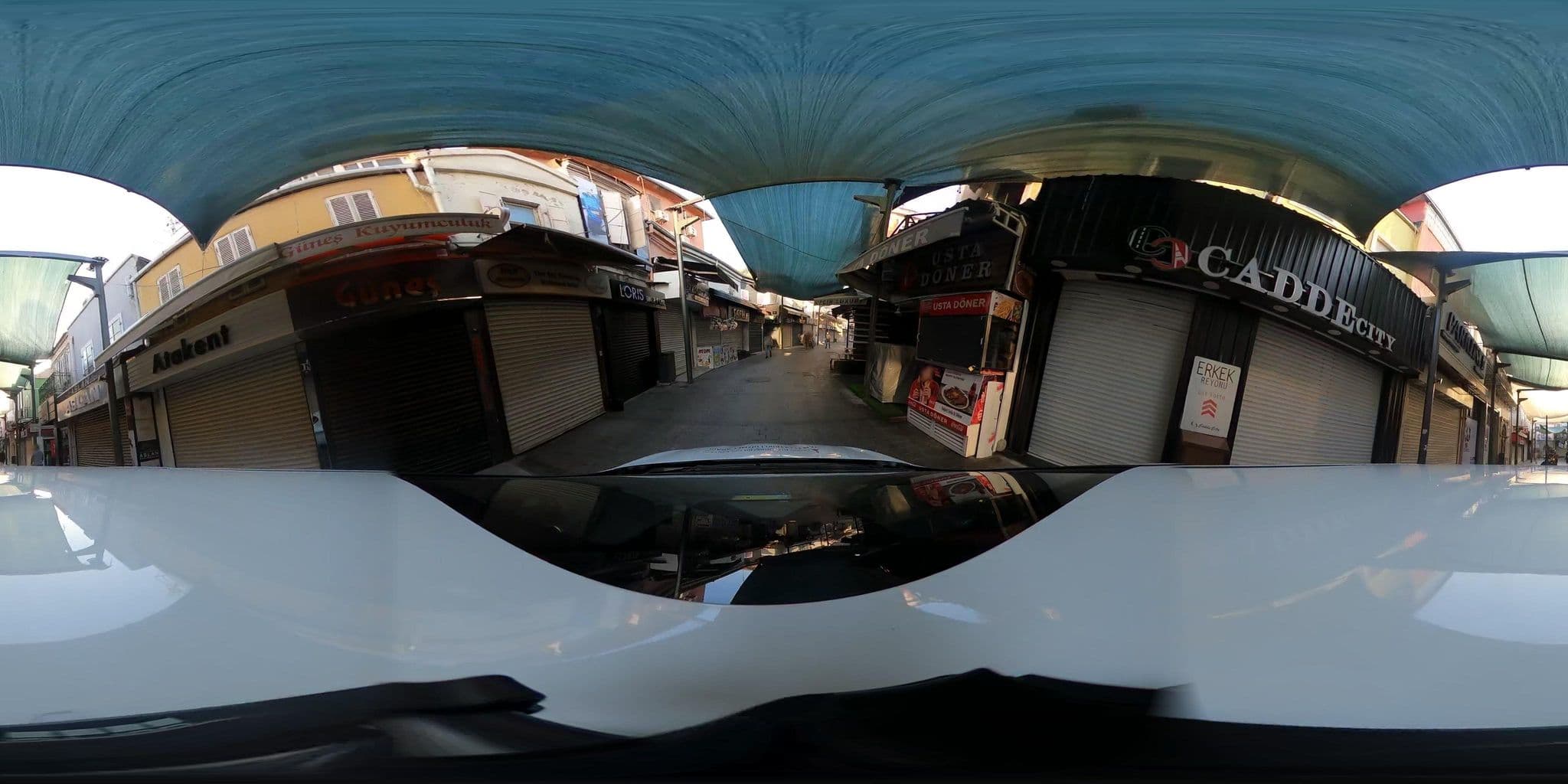 Street view near Marina Hotel Izmir, İzmir — © argeyenilik (CC BY-SA · Mapillary)