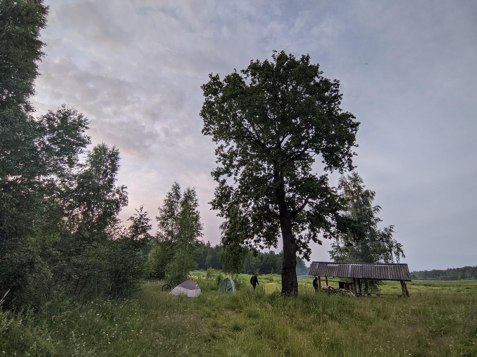 Street view near Camp pitch at Olsa river, Yalizava — © greensnail (CC BY-SA · Mapillary)
