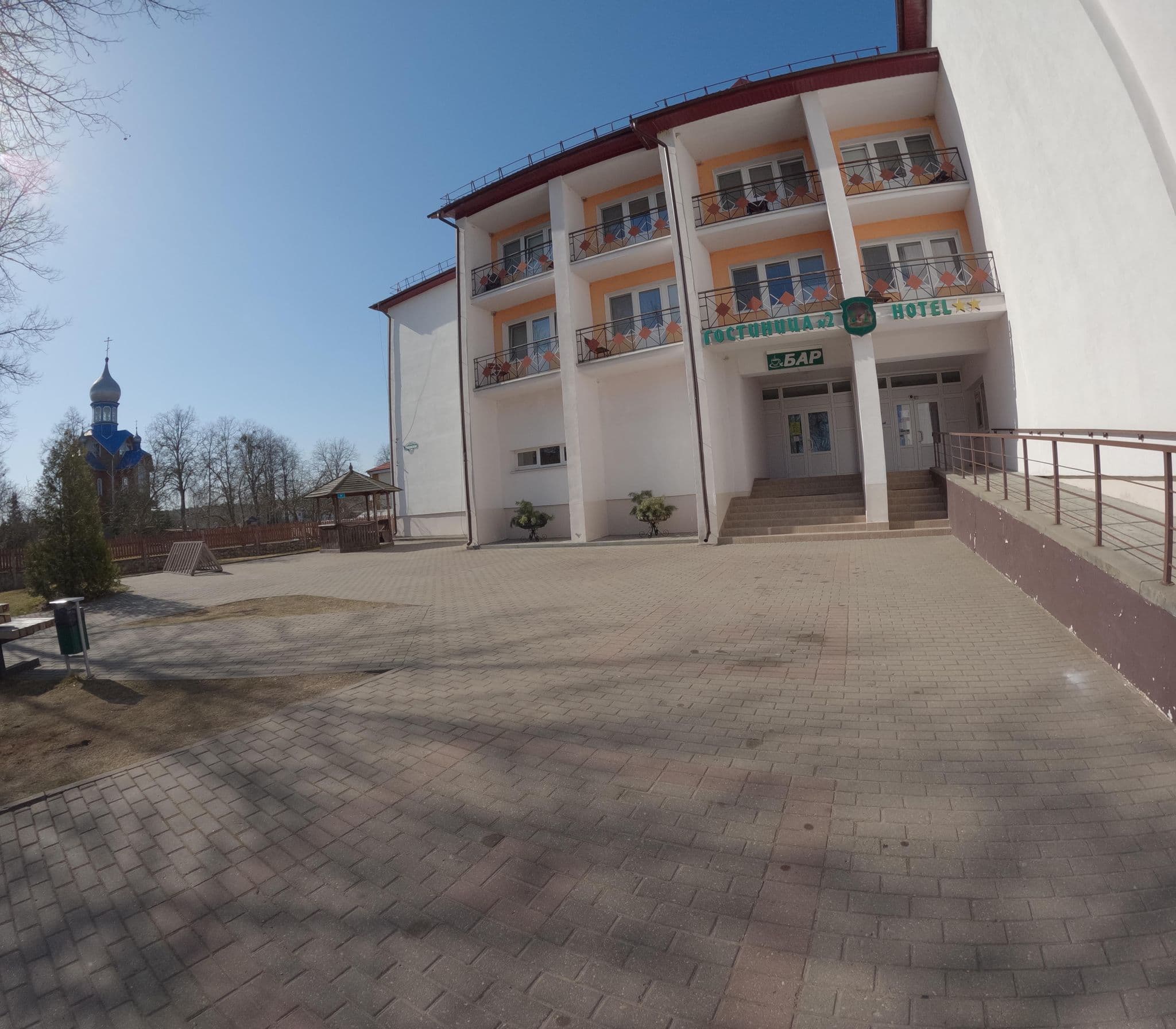 Street view near Гатэль №2, Kamyanyuki — © PesDyuck (CC BY-SA · Mapillary)