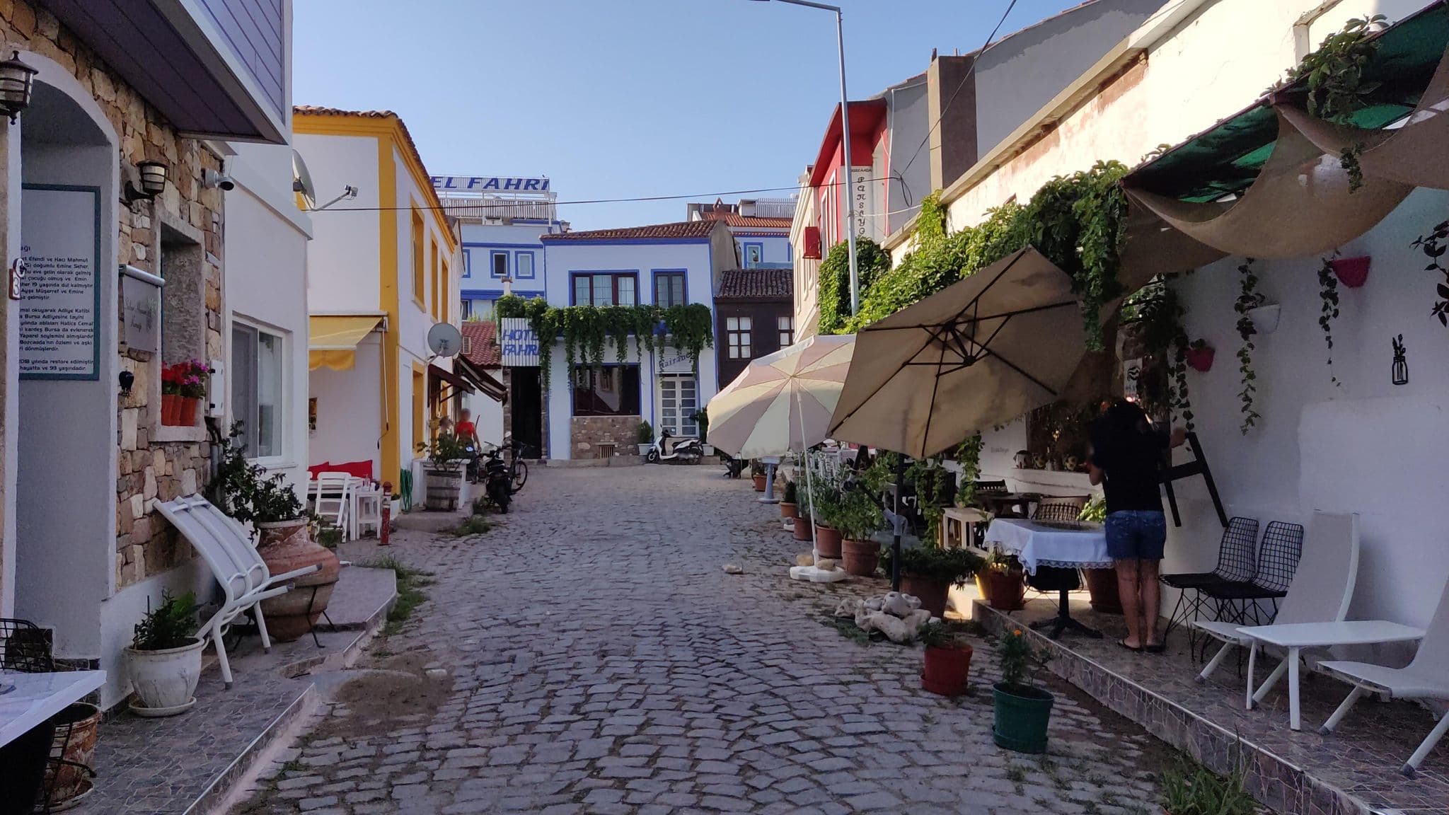 Street view near Seher Hanım Konağı, Bozcaada — © orkut (CC BY-SA · Mapillary)