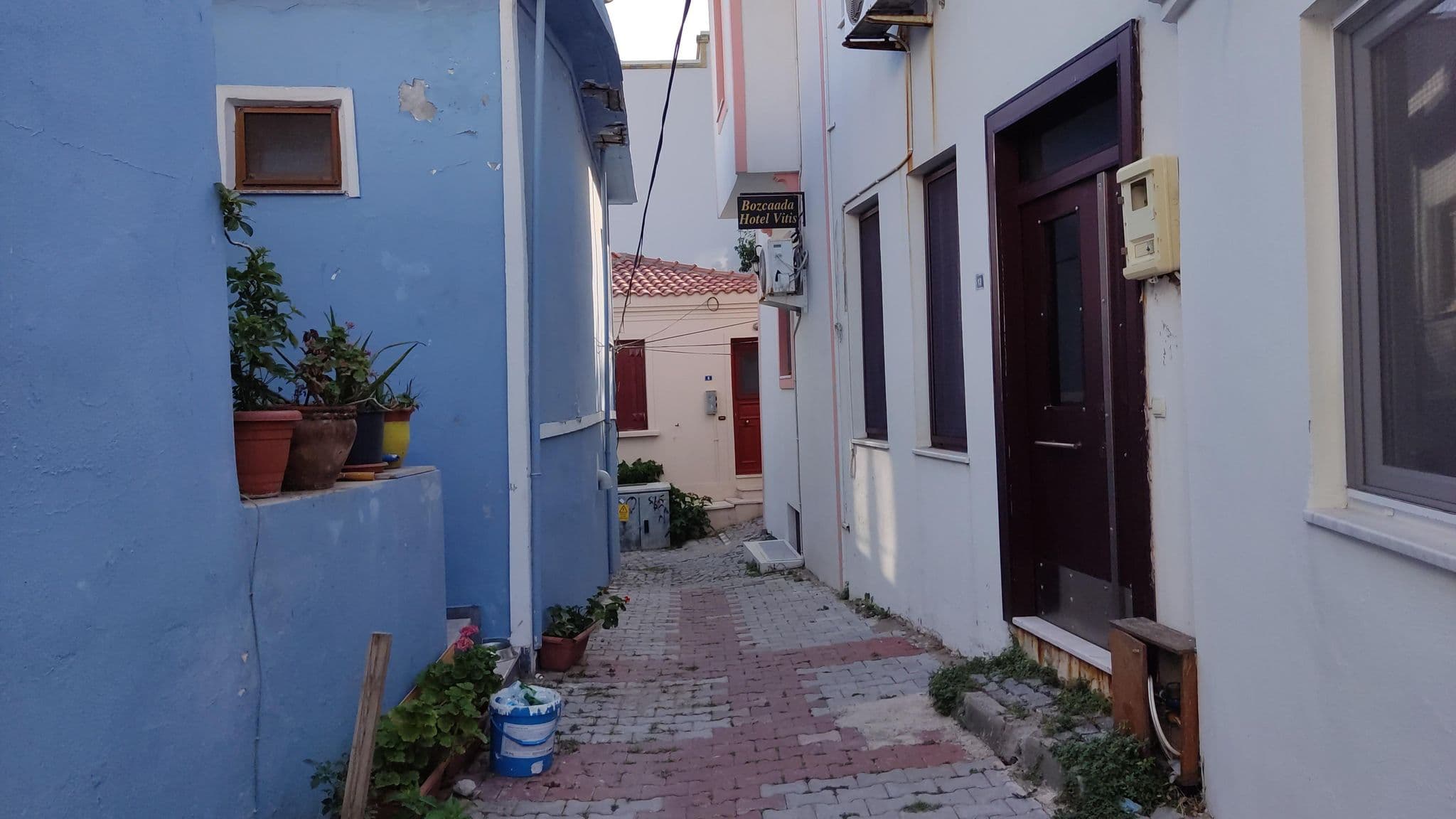Street view near Hotel Apollon, Bozcaada — © orkut (CC BY-SA · Mapillary)
