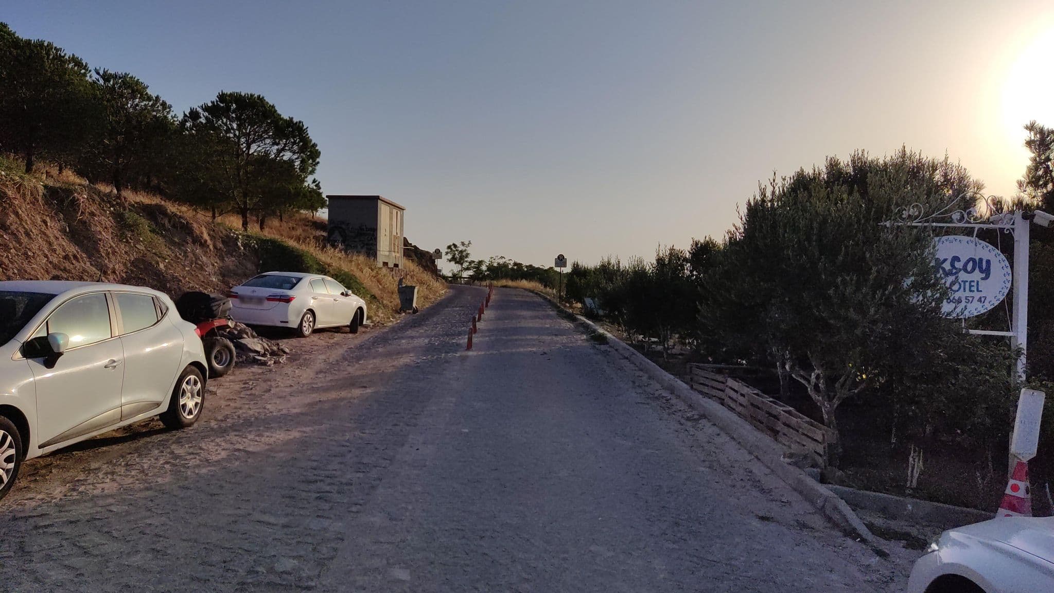 Street view near İola Otel, Bozcaada — © orkut (CC BY-SA · Mapillary)