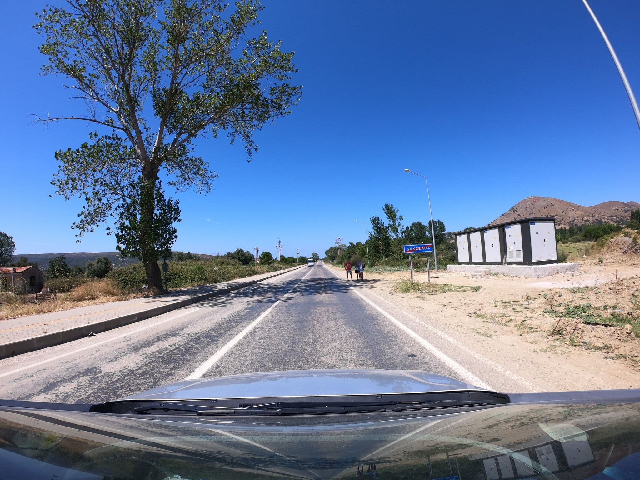Street view near Gökçeada Suna Apart, Gökçeada — © asturksever (CC BY-SA · Mapillary)