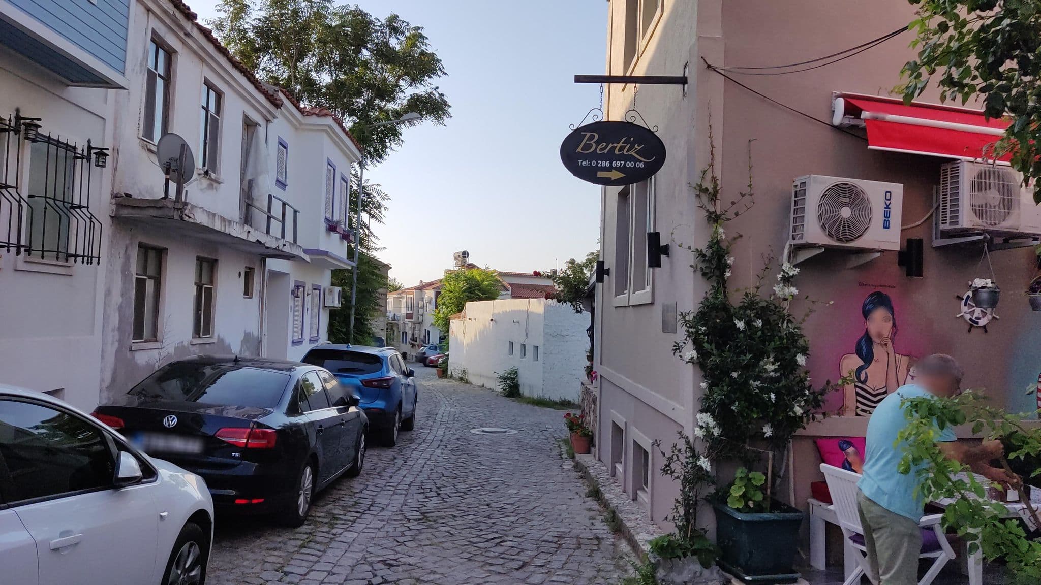 Street view near Mitos Hotel, Bozcaada — © orkut (CC BY-SA · Mapillary)