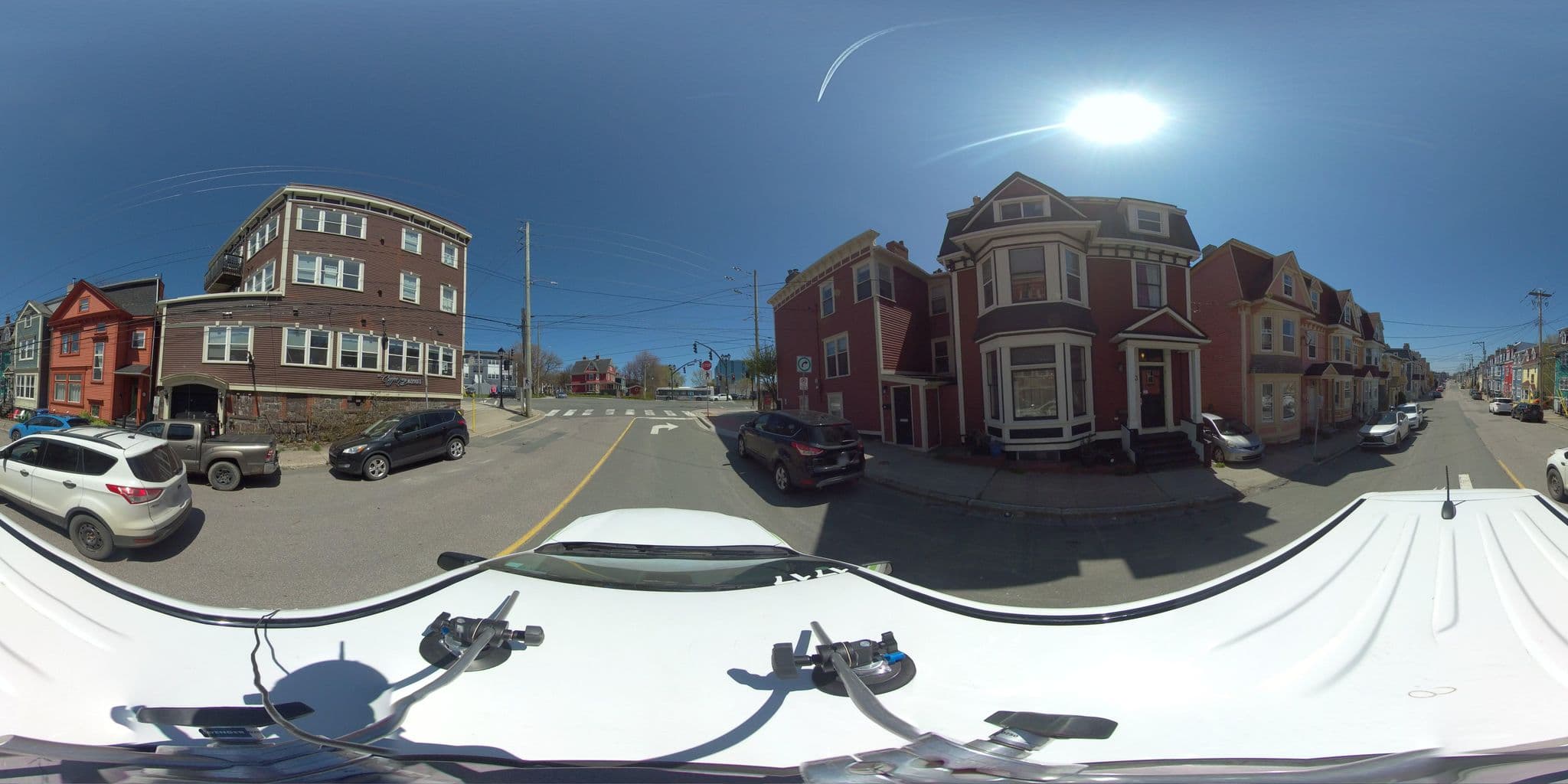 Street view near At Wit's Inn, Fort William — © lis_stjohns (CC BY-SA · Mapillary)