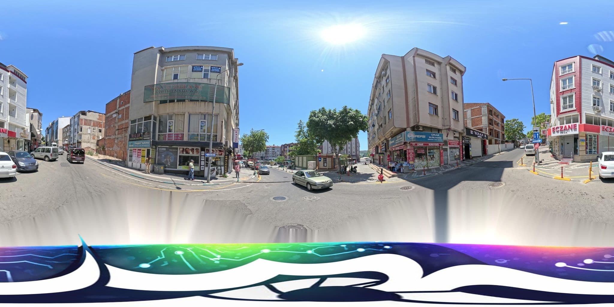 Street view near Tekirdag pansiyon UTKU Apart & Konukevi, Tekirdağ — © burakonder (CC BY-SA · Mapillary)