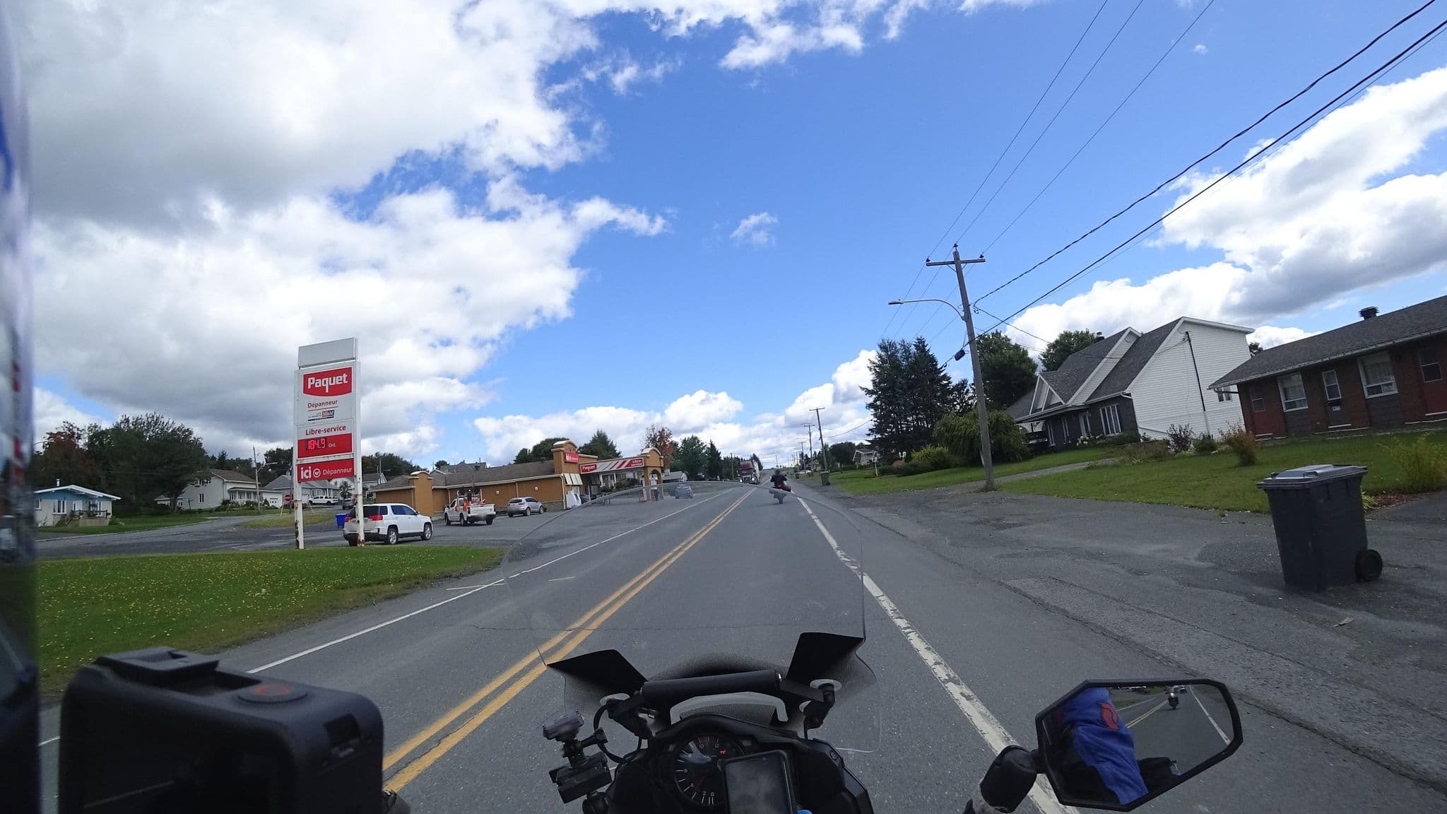 Street view near Motel Langevin, Beauceville — © michelcouturemotomcm (CC BY-SA · Mapillary)