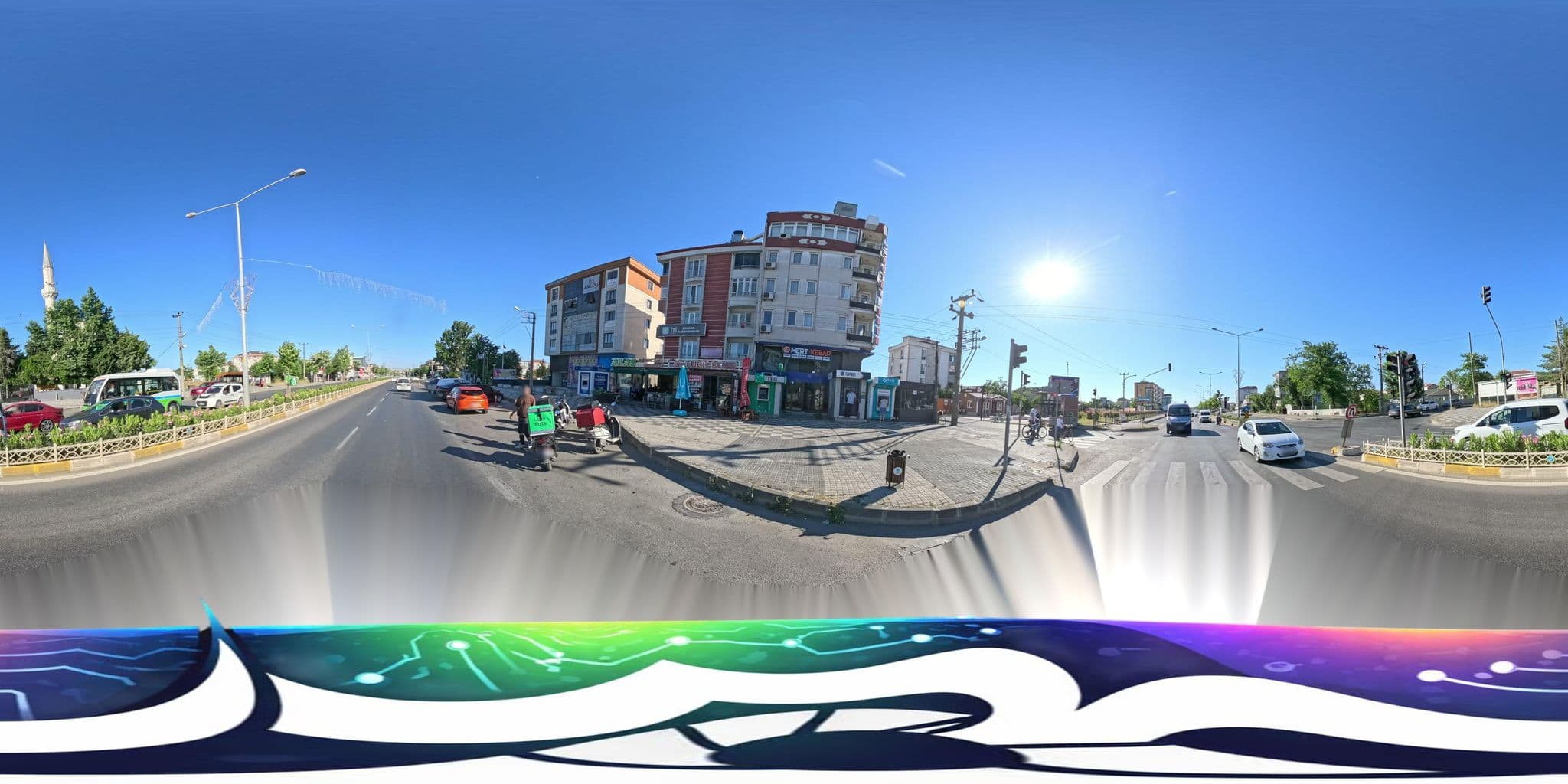 Street view near Grand Eren Hotel, Marmaracık — © burakonder (CC BY-SA · Mapillary)