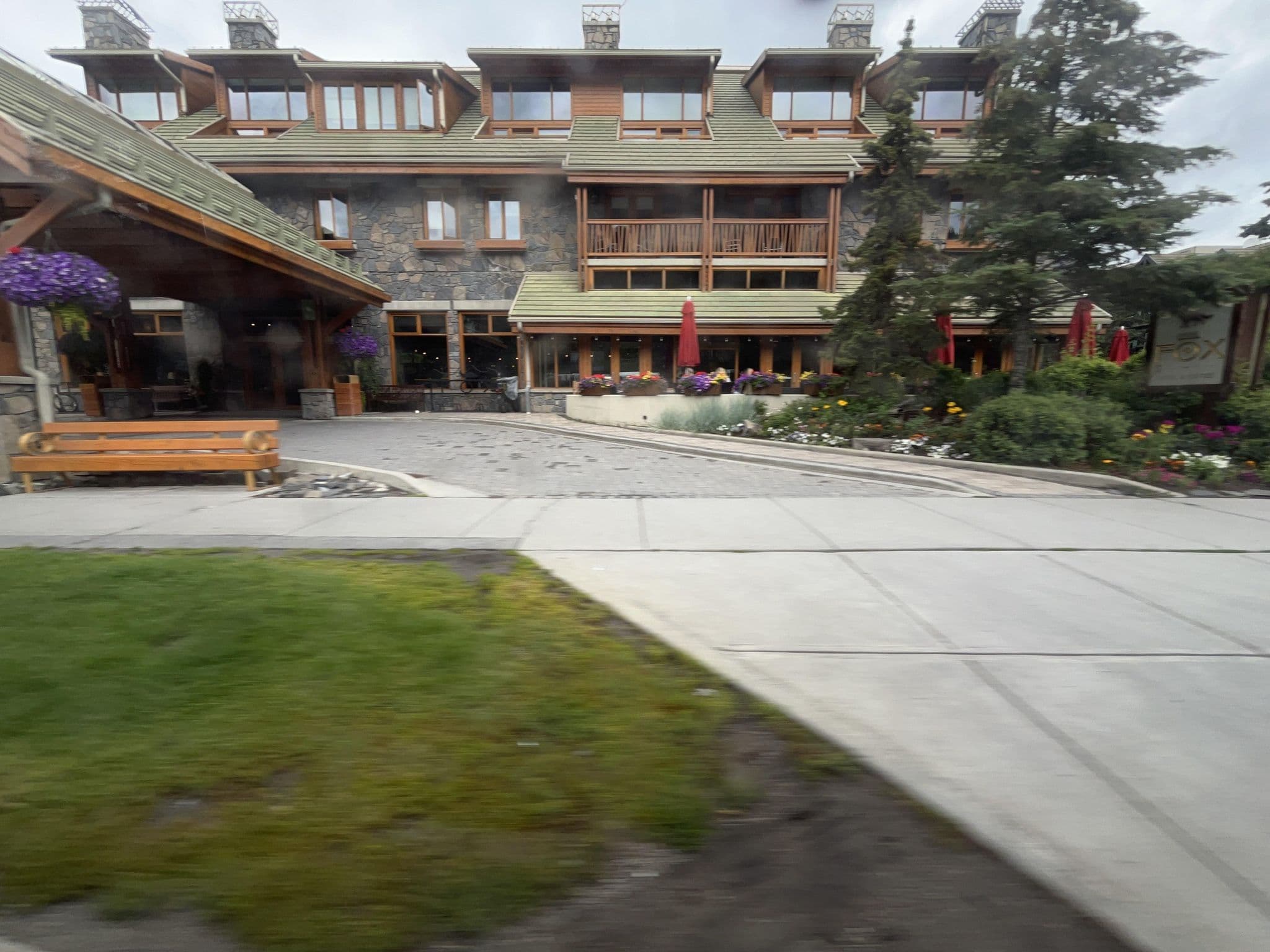 Street view near Fox Hotel and Suites, Banff