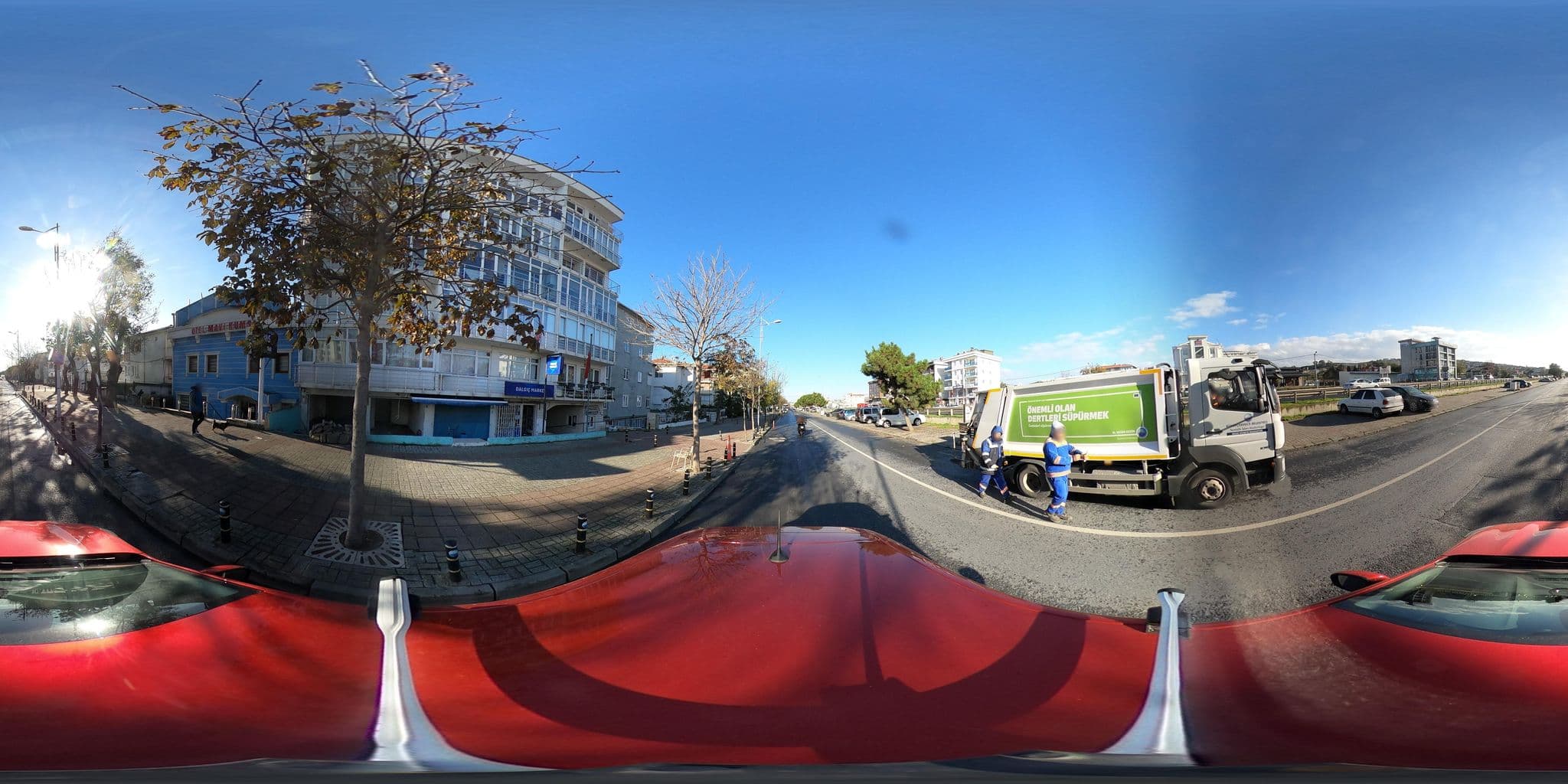 Street view near Mavikumsal OTEL Kumburgaz, Kumburgaz — © ademturkmen (CC BY-SA · Mapillary)