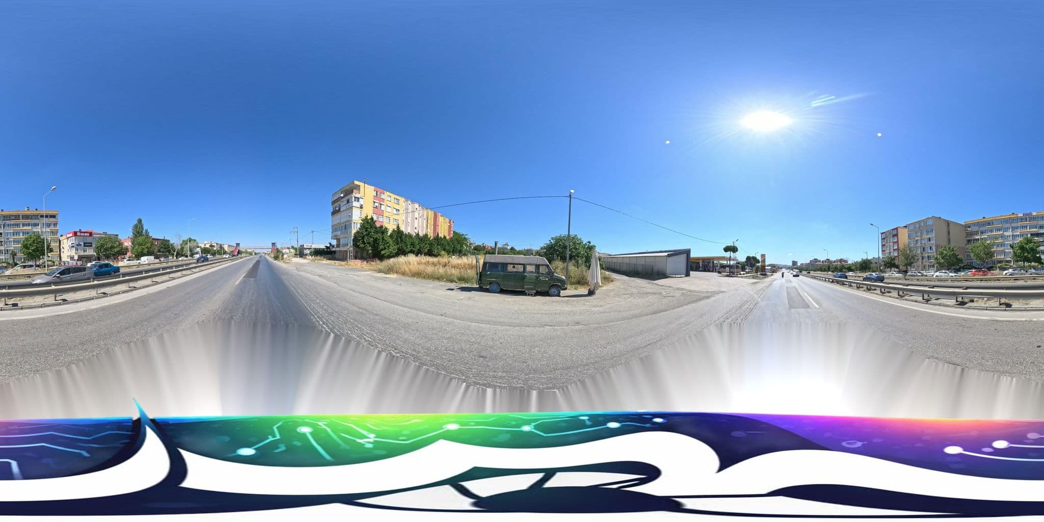Street view near Artur hotel, Celâliye — © burakonder (CC BY-SA · Mapillary)