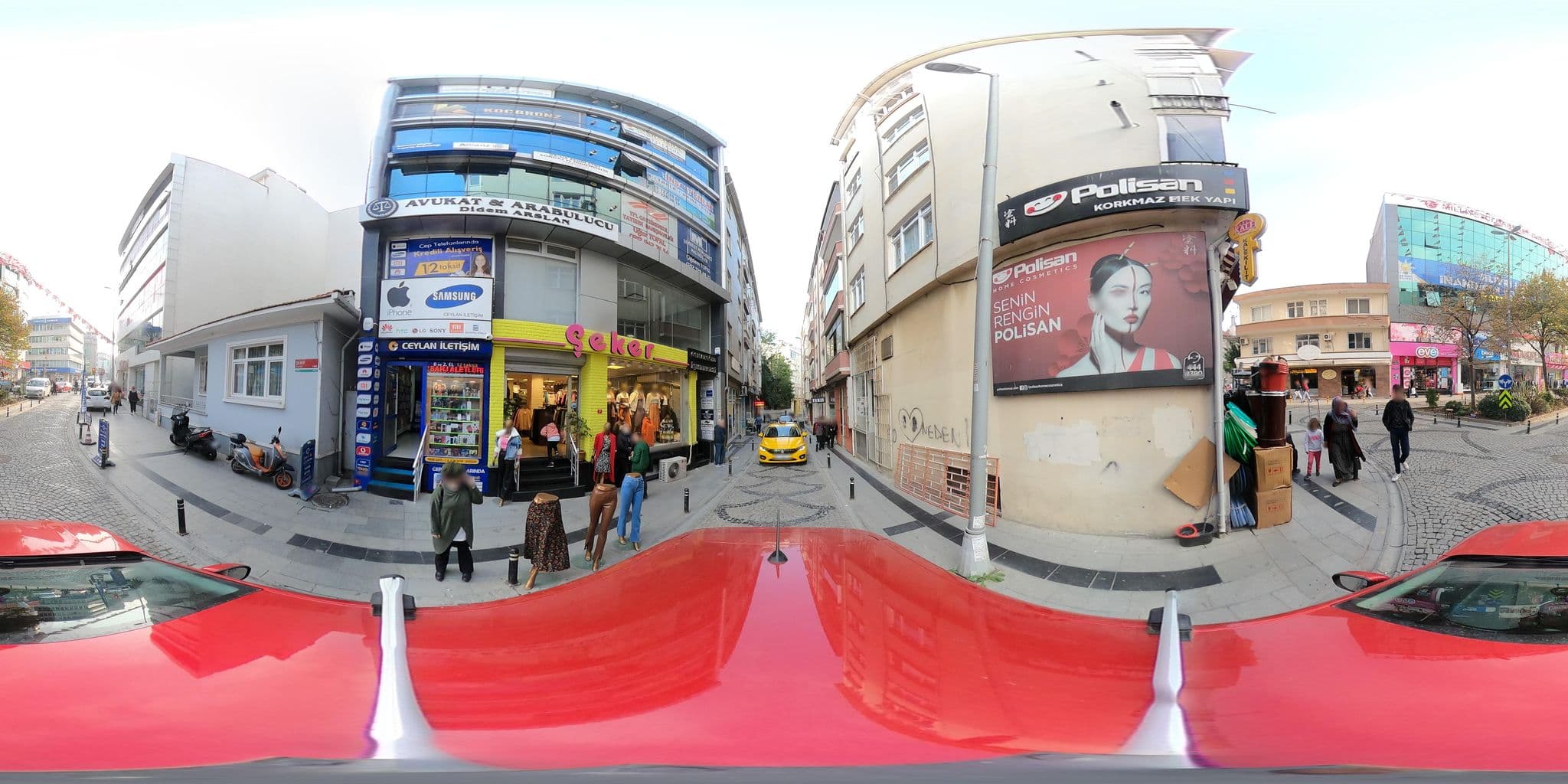 Street view near Sun City turizm acentası, Silivri — © ademturkmen (CC BY-SA · Mapillary)